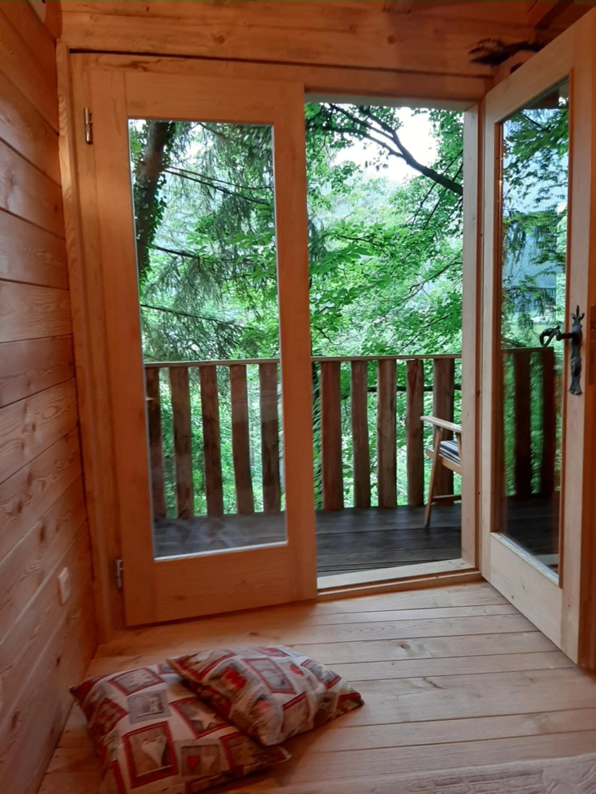 Balcony/Terrace in Glamping Savinja