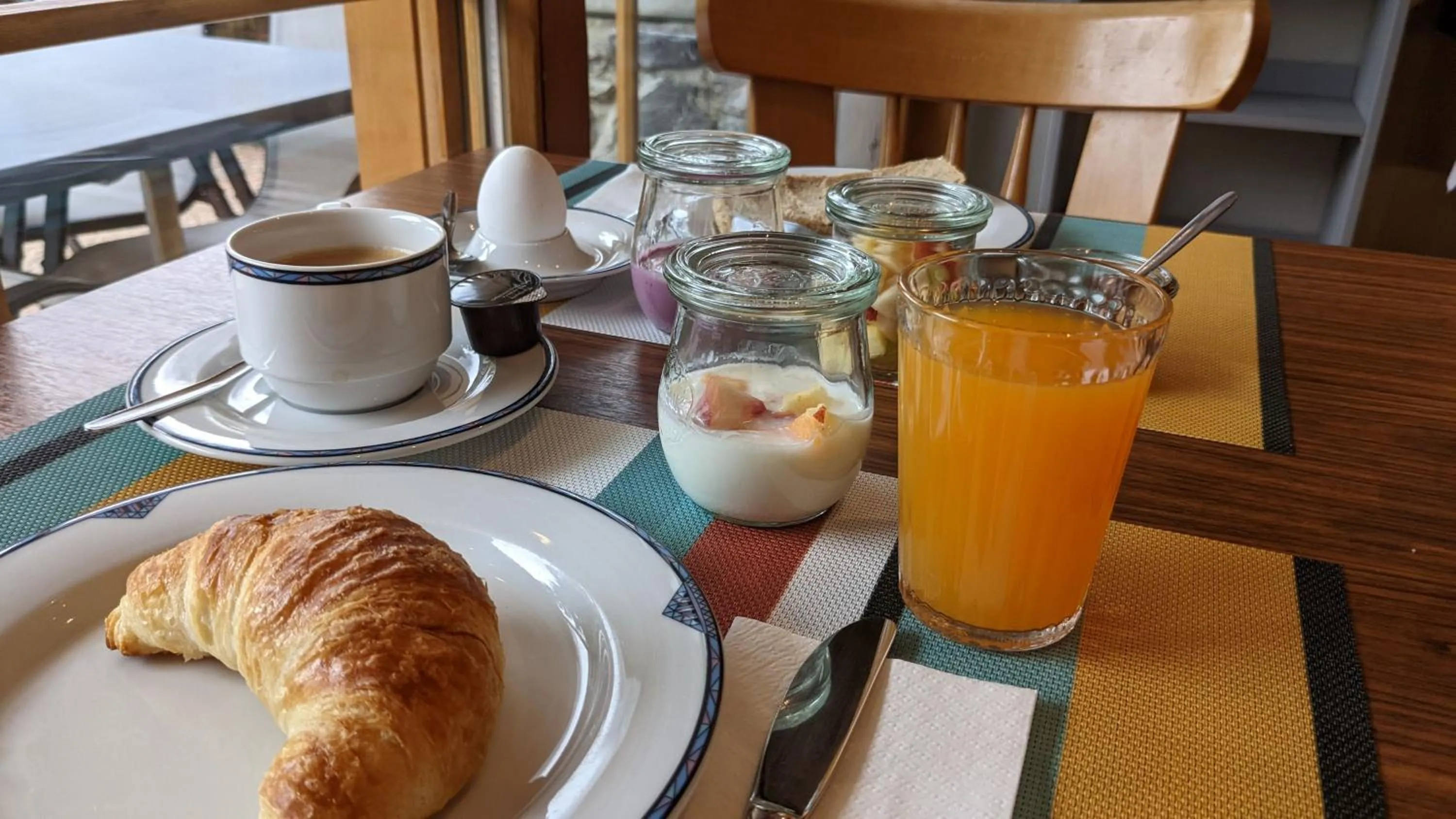 Breakfast in Hotel Beau-Séjour