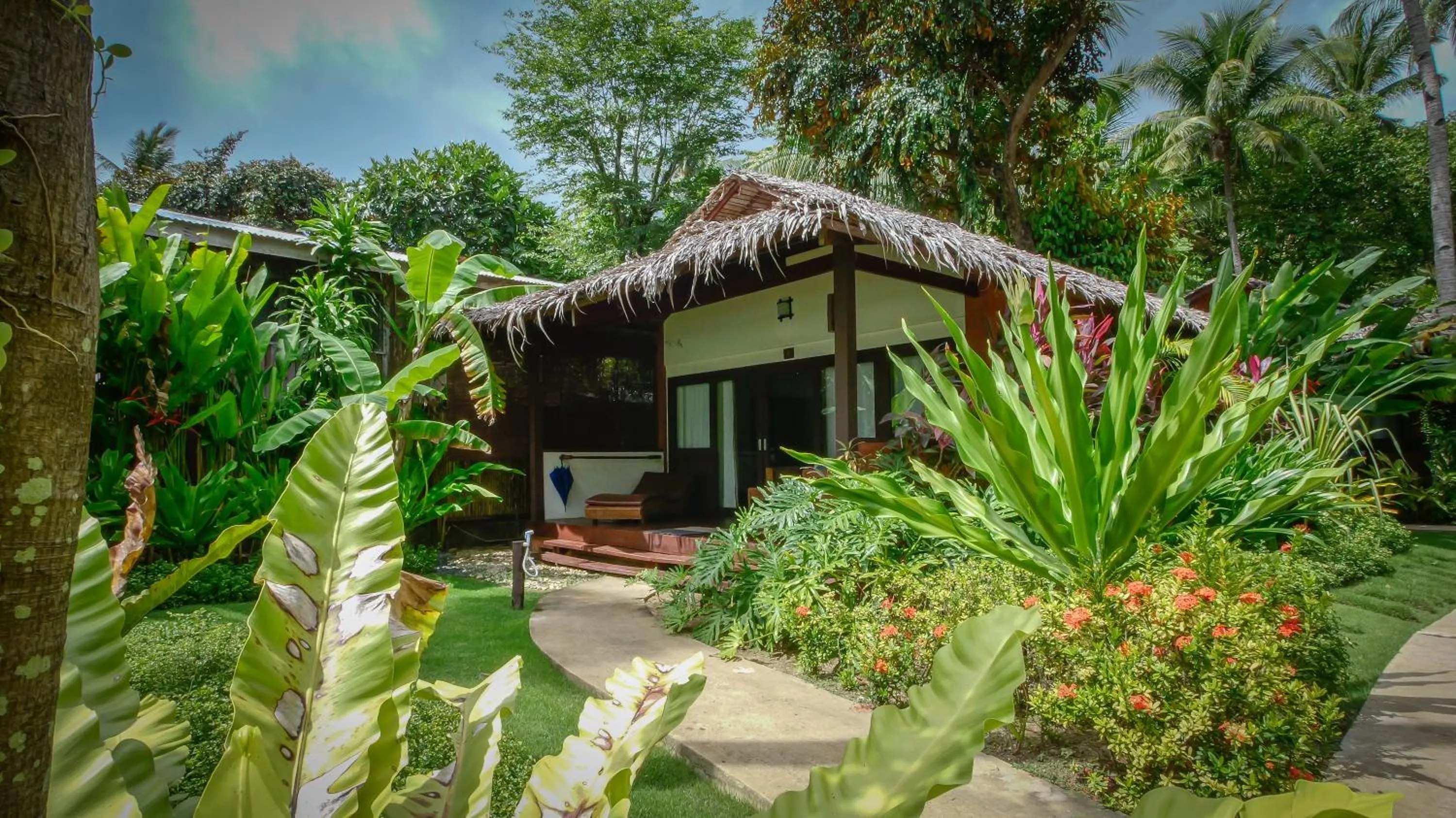 Garden in Last Frontier Beach Resort - Adults Only