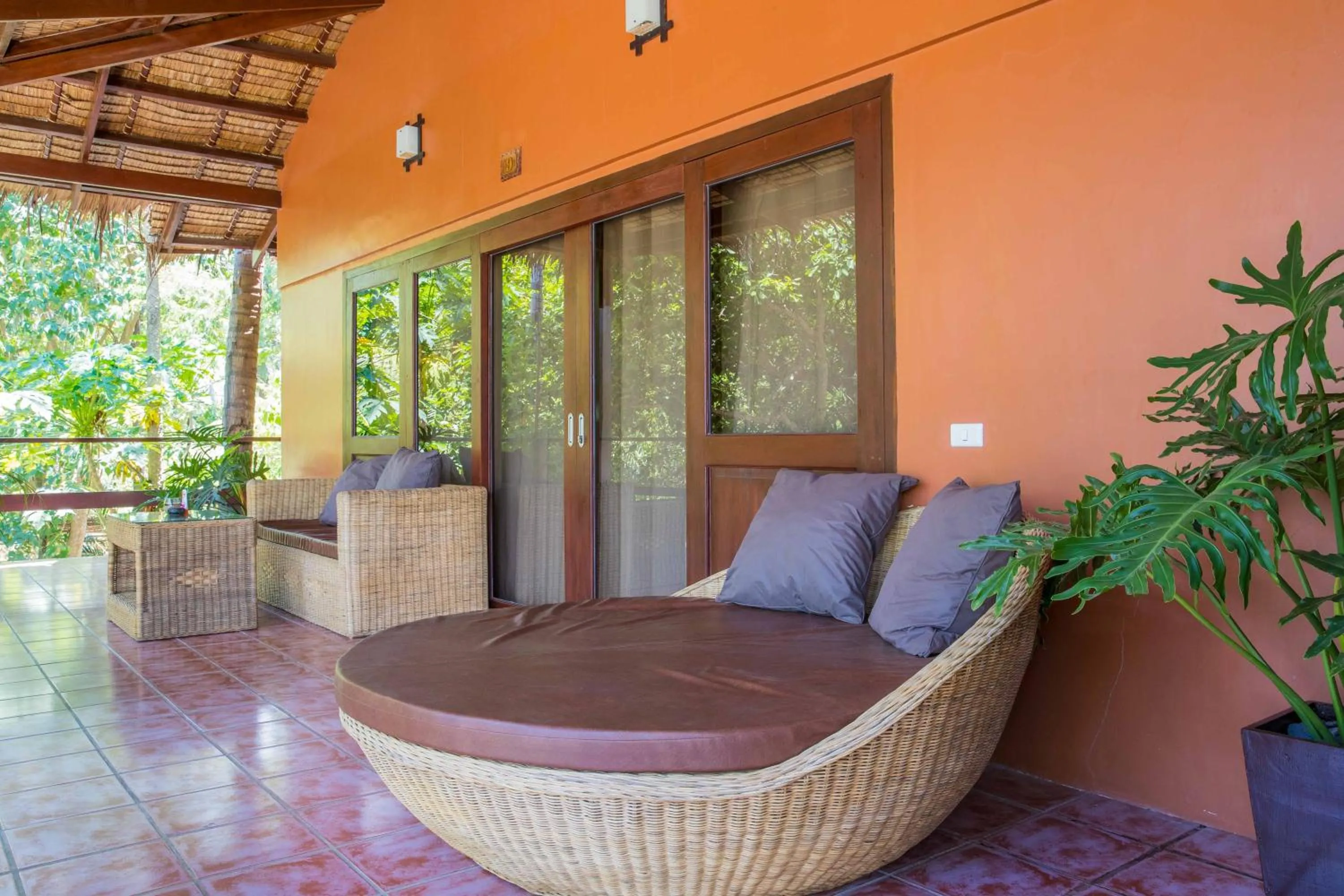 Balcony/Terrace in Last Frontier Beach Resort - Adults Only