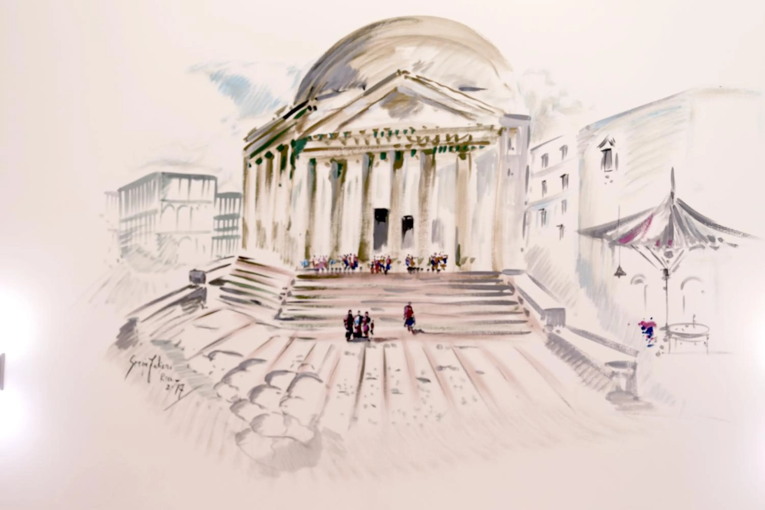 Decorative detail in Gateway Residence