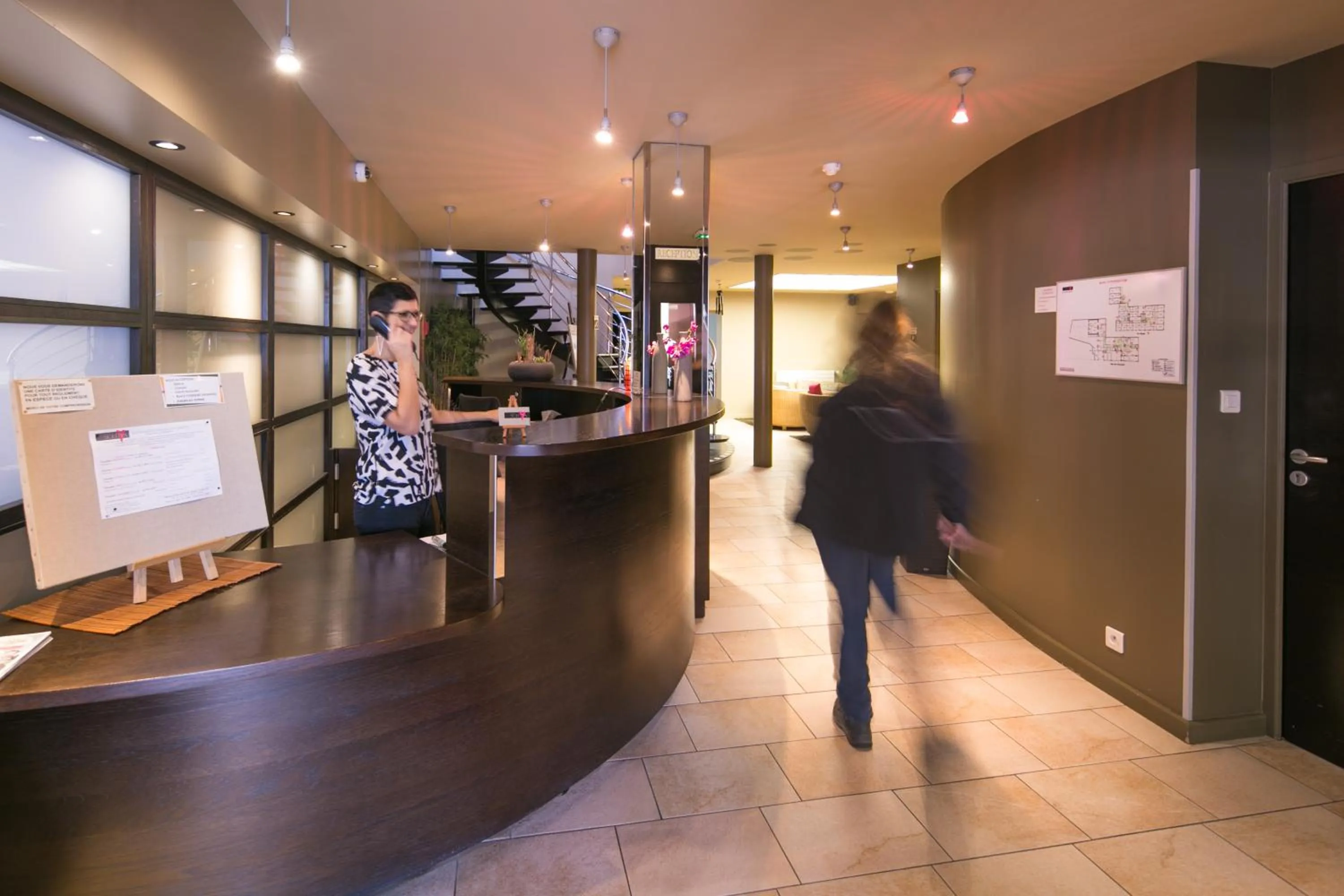 Seating area in Le Ceïtya