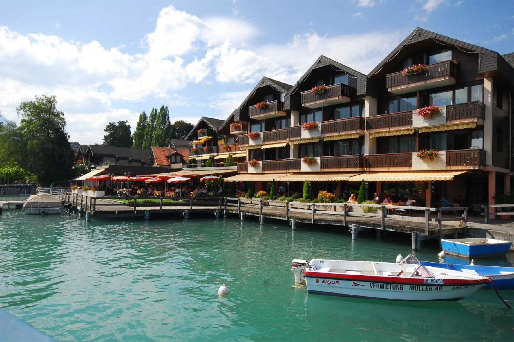 Property building in Hotel-Restaurant Seegarten-Marina