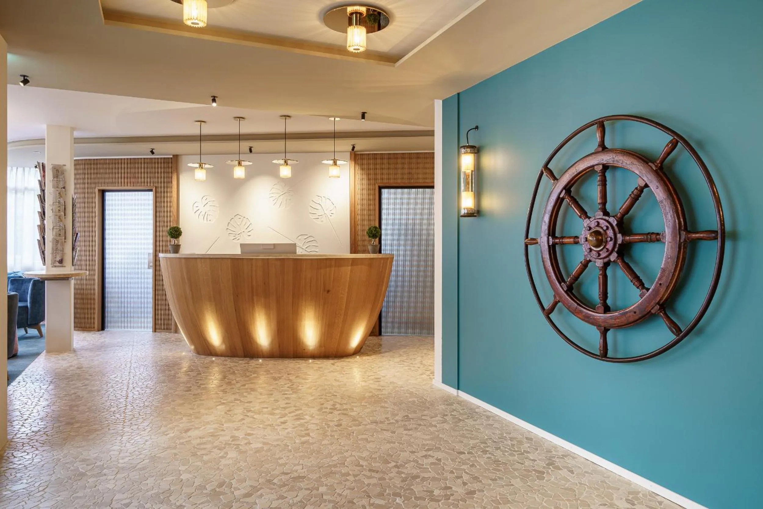 Lobby or reception in Hotel-Restaurant Seegarten-Marina