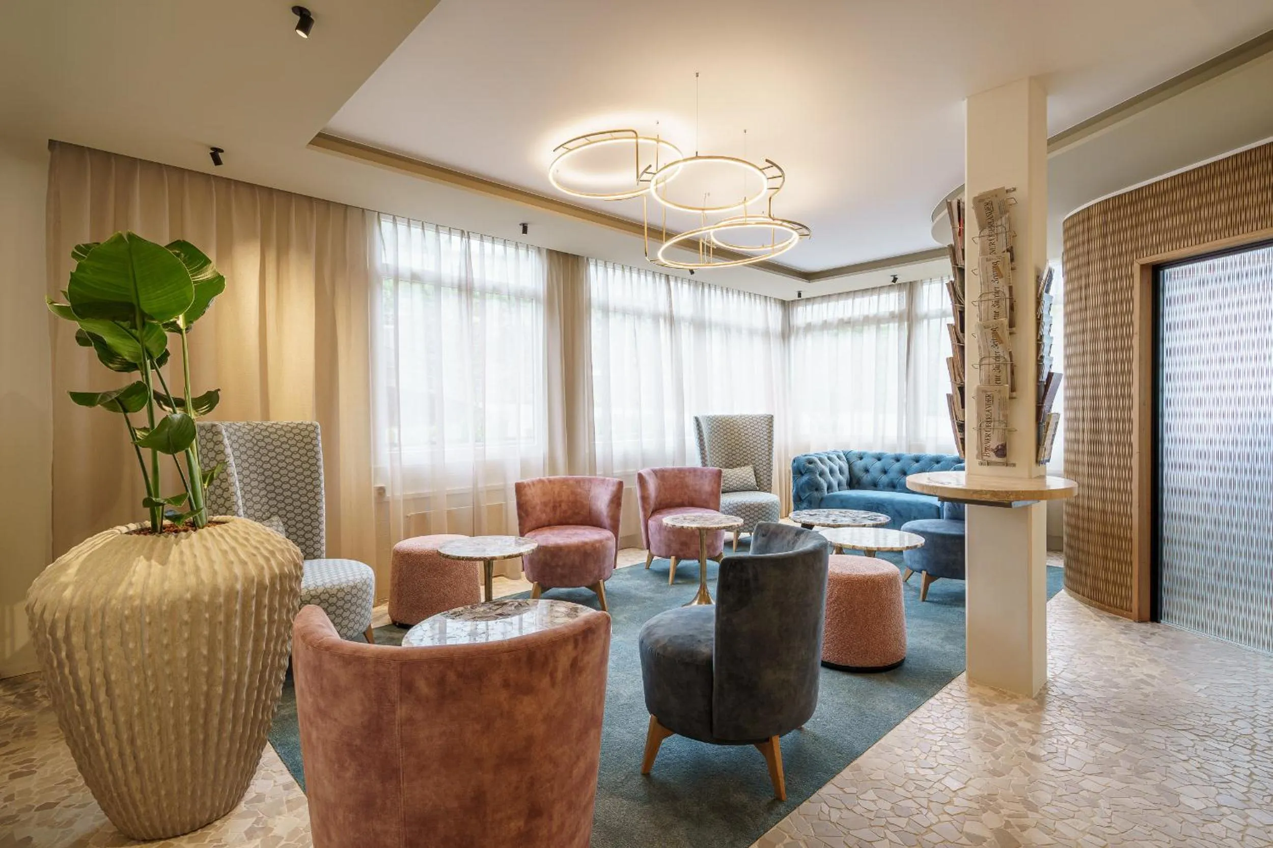 Lobby or reception in Hotel-Restaurant Seegarten-Marina