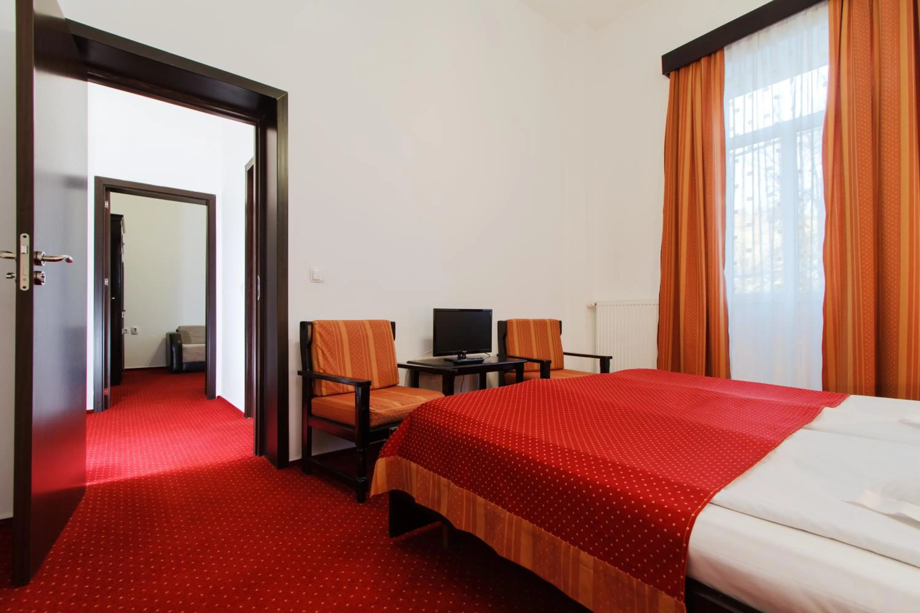 TV and multimedia, Bed in Hotel Central