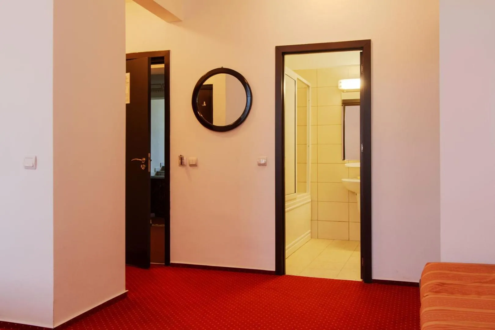 Seating area in Hotel Central