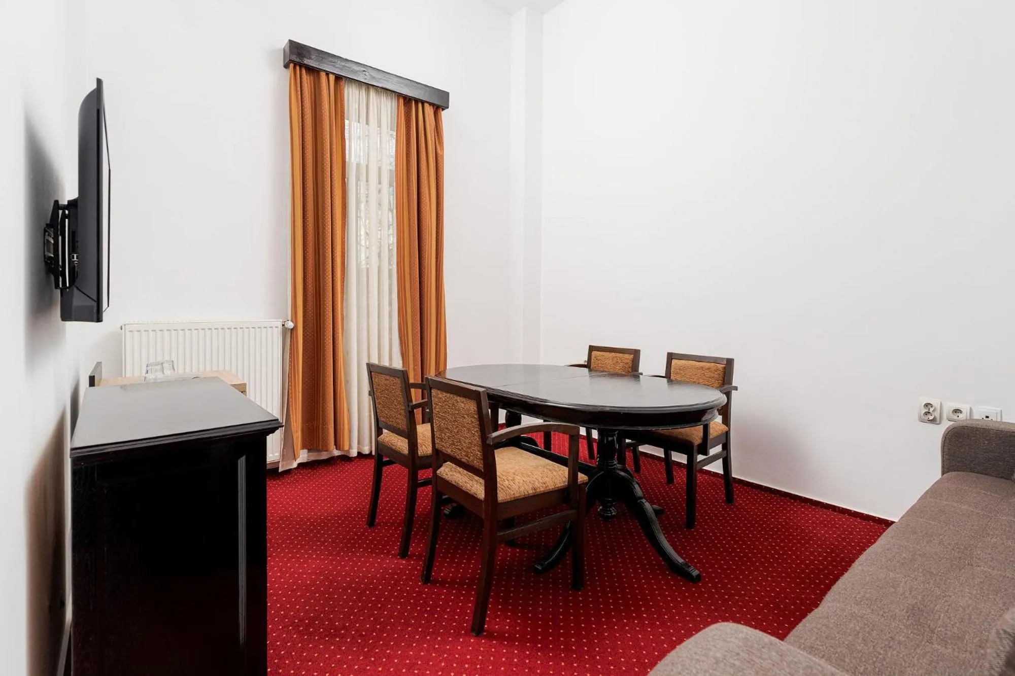 Seating area in Hotel Central