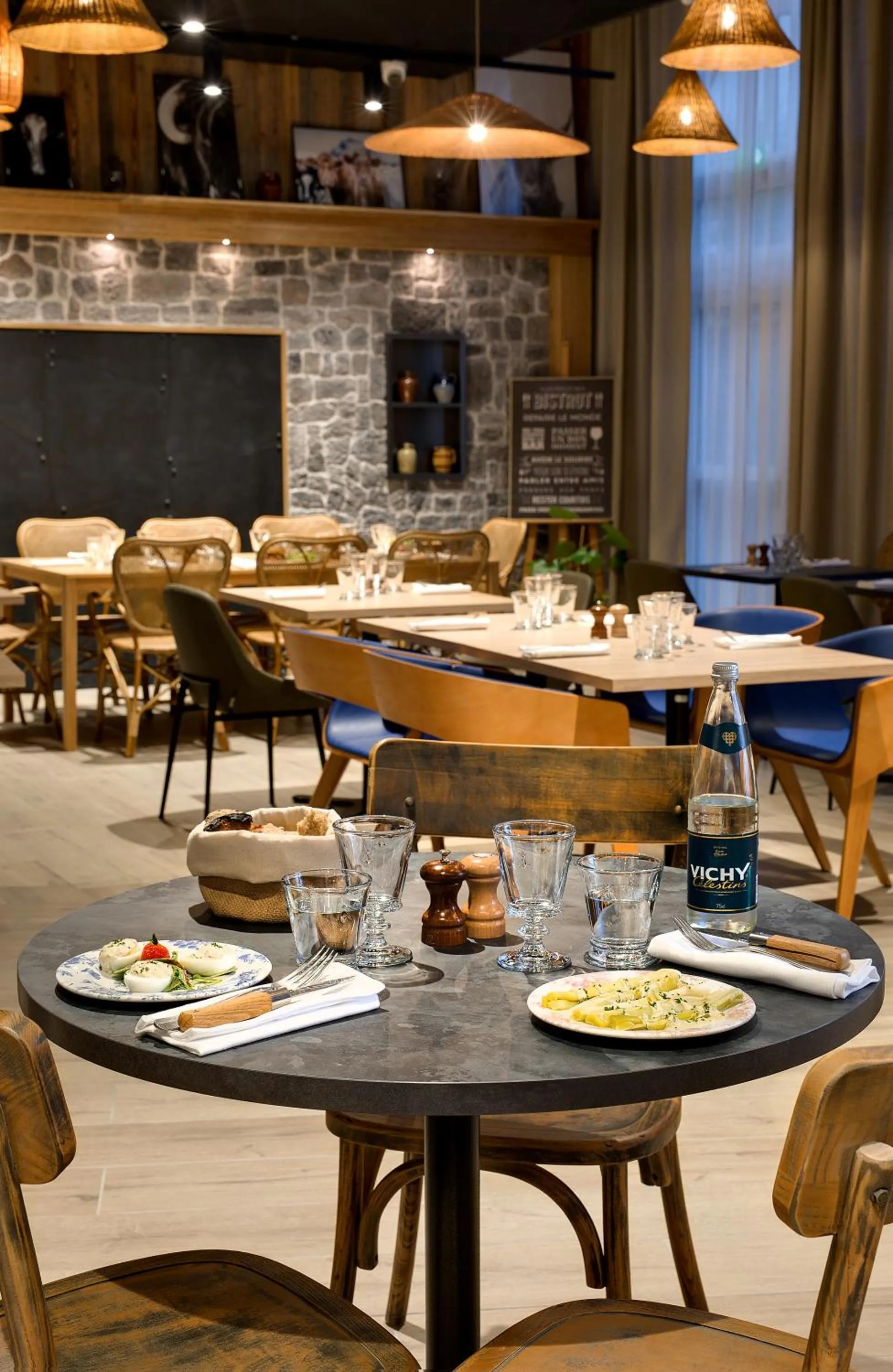 Restaurant/places to eat in Résidence Callou by Vy Resort Thermal & Spa