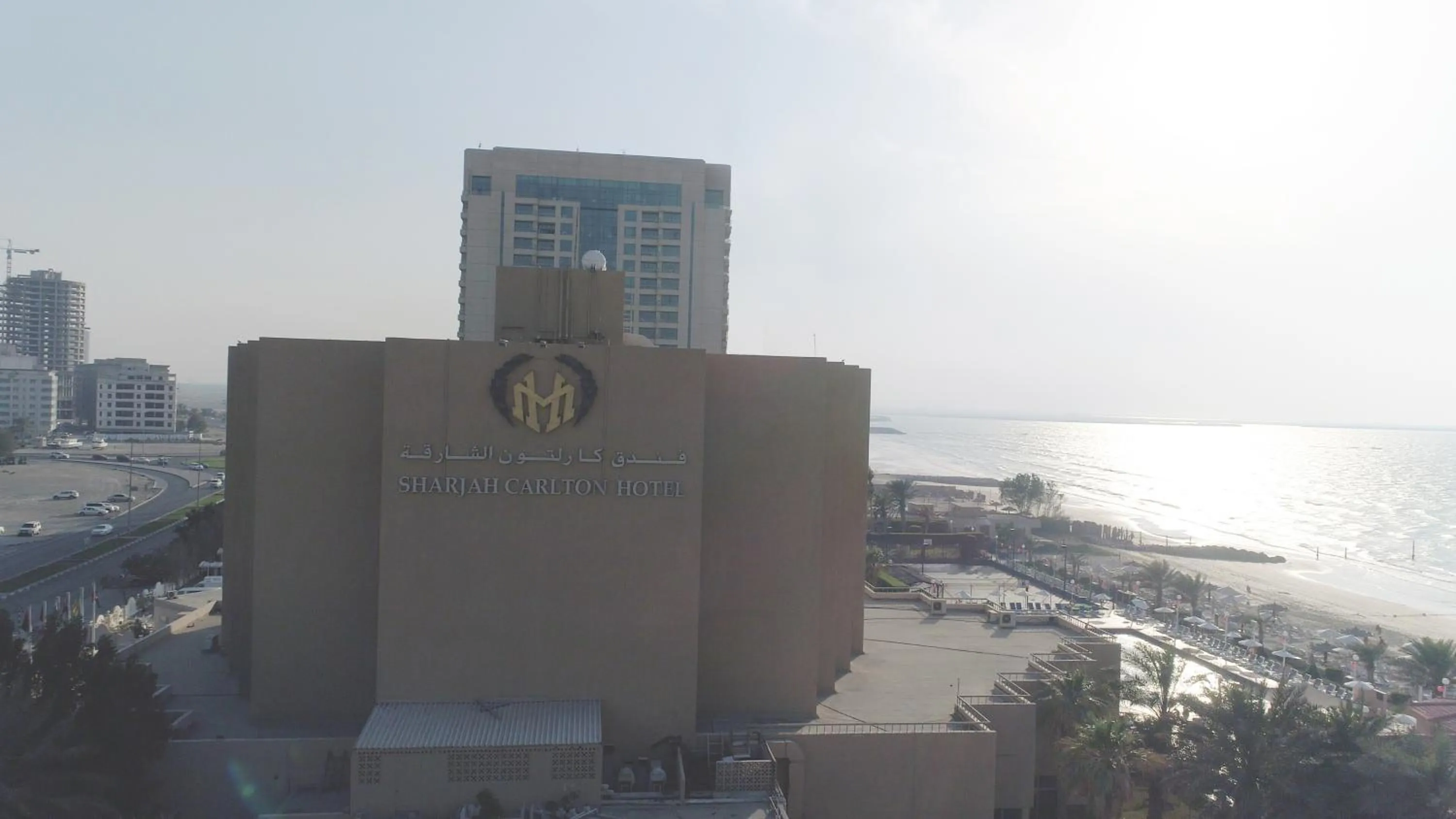 Bird's eye view in Sharjah Carlton Hotel