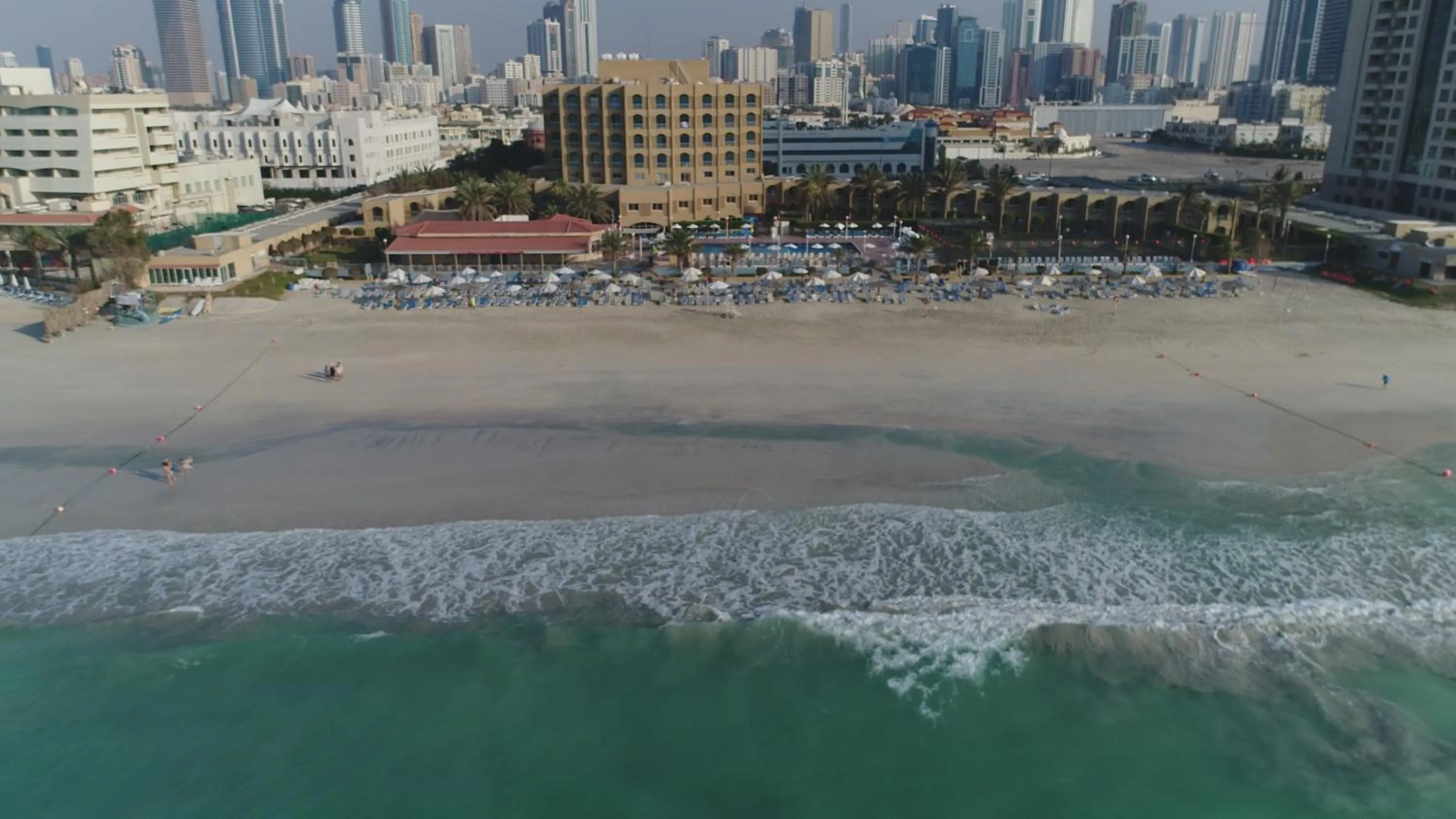 Bird's eye view in Sharjah Carlton Hotel