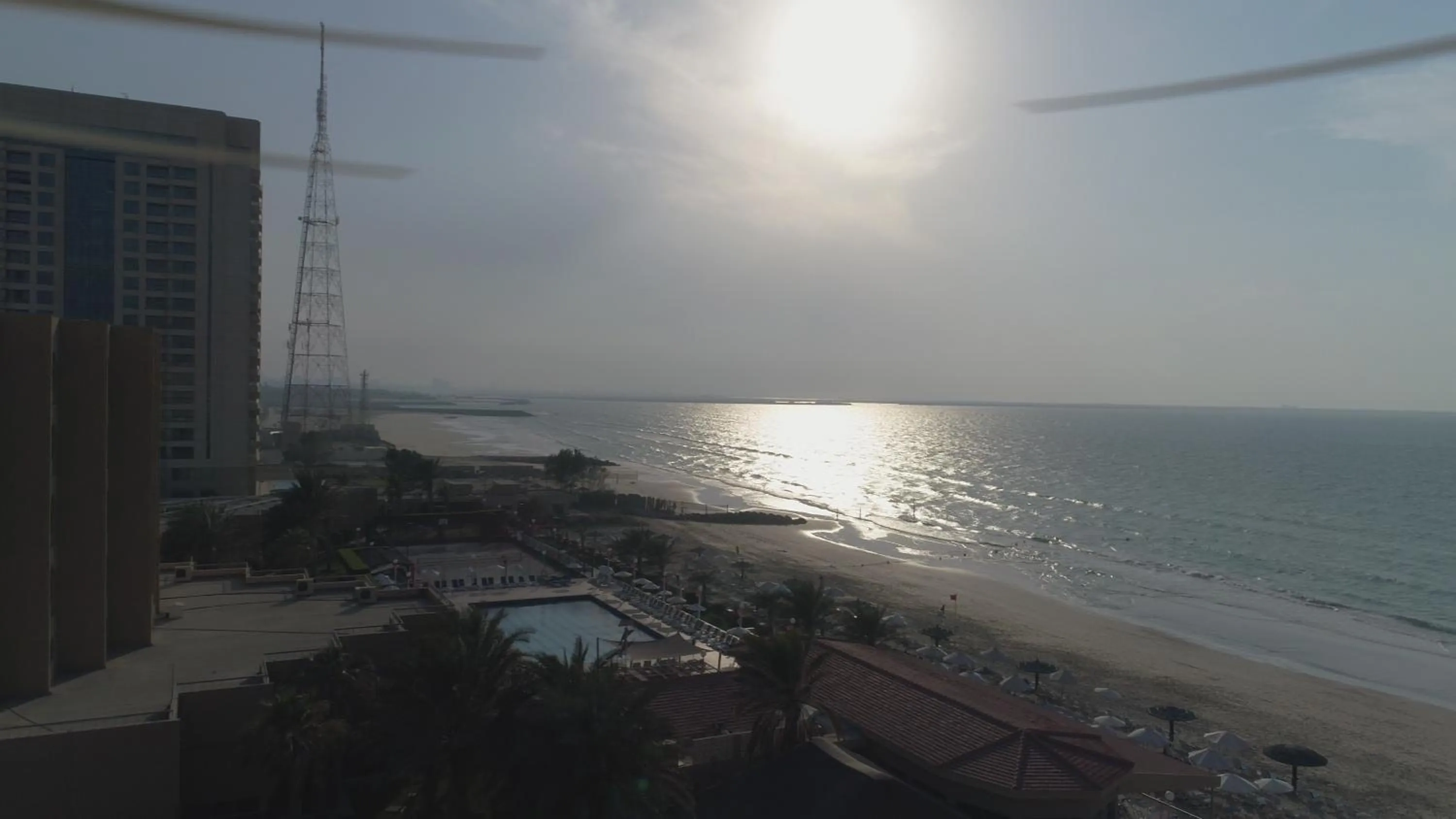 Bird's eye view in Sharjah Carlton Hotel