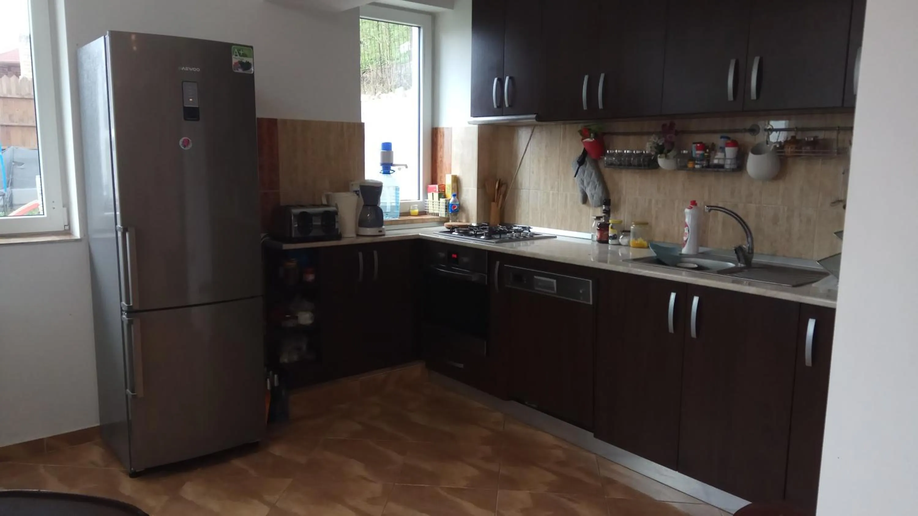 Communal kitchen in Casa Adina