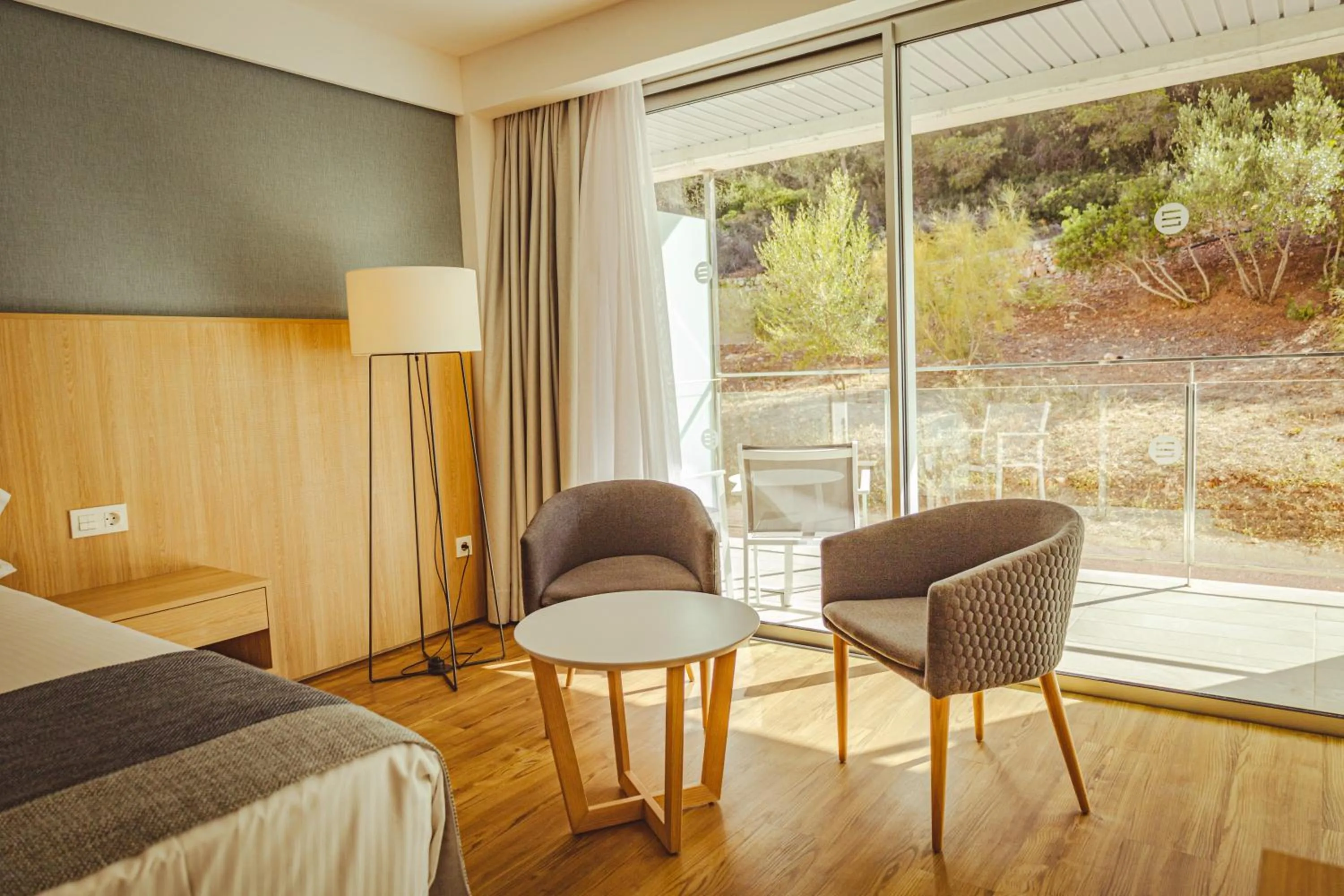 Balcony/Terrace, Bed in Seth 55 Santo Tomas