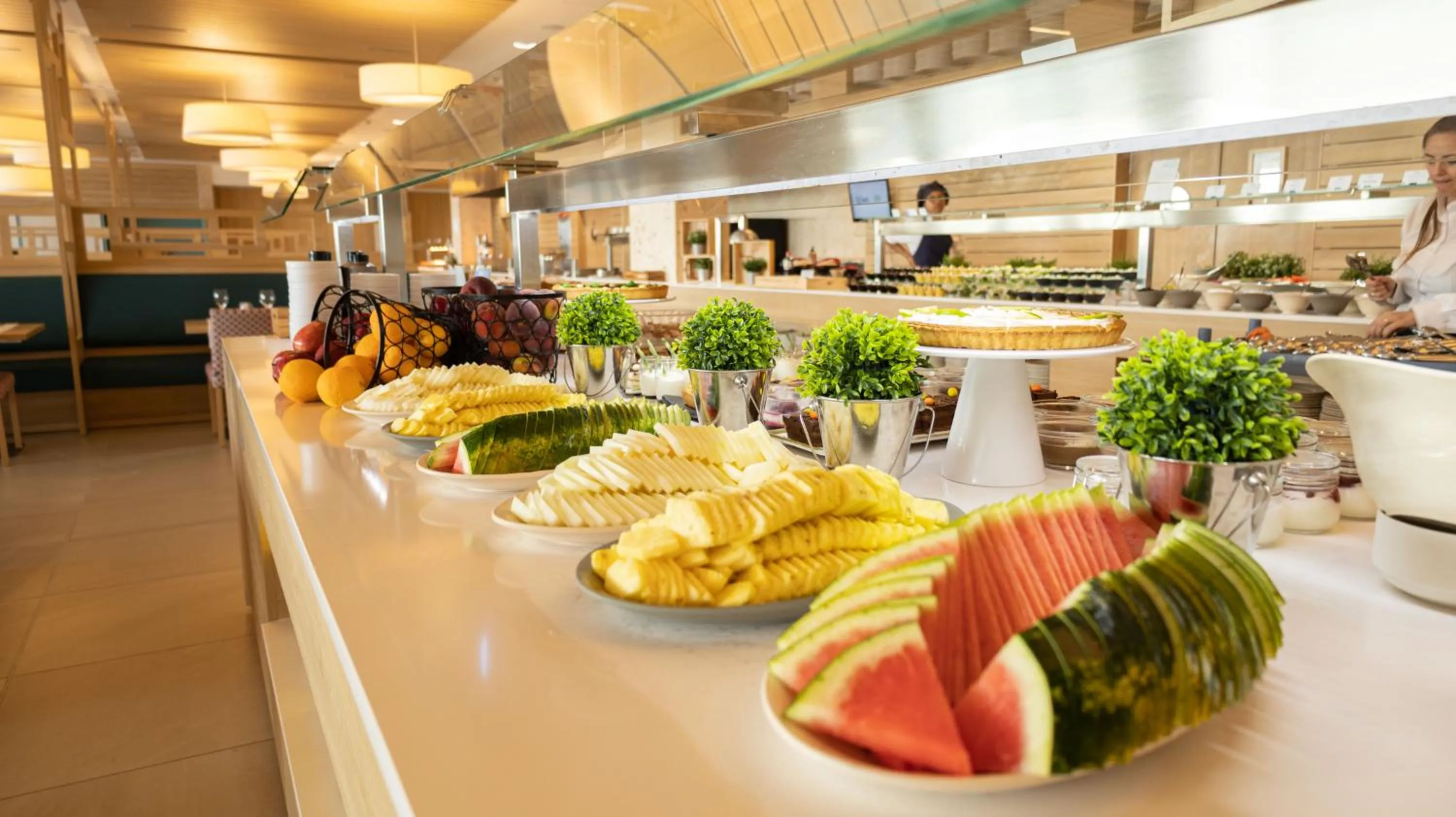 Buffet breakfast in Seth 55 Santo Tomas