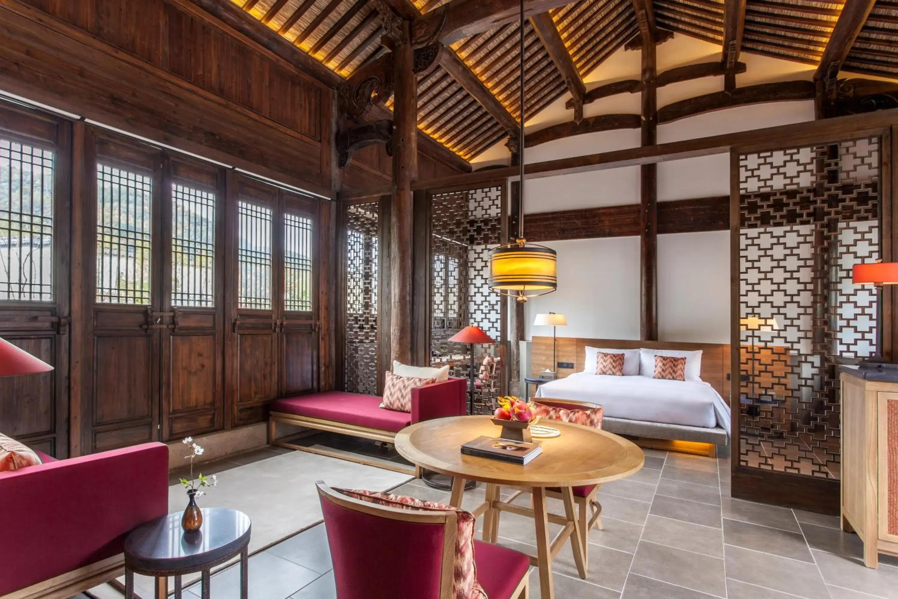 Studio with Garden View in Pusen Lanting Shaoxing Studio with Garden View in Pusen Lanting Shaoxing