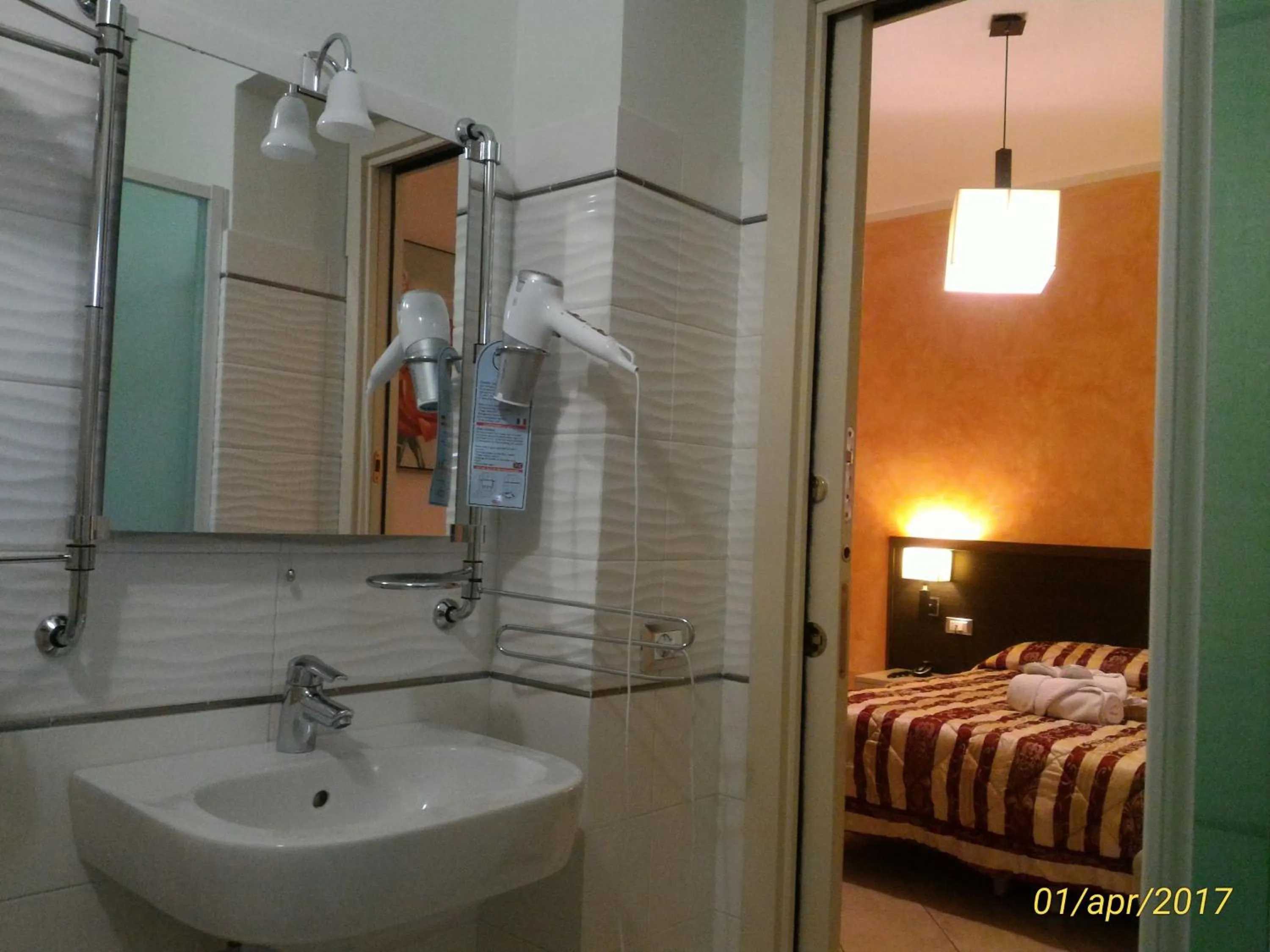 Bathroom in La Terrazza B&B