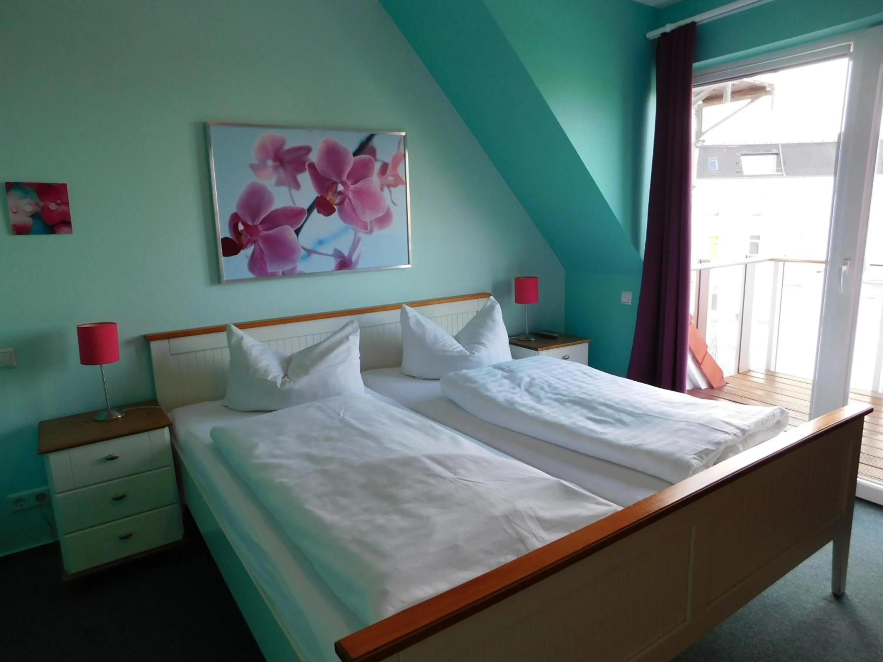 Bed in Suite Hotel Villa Erika