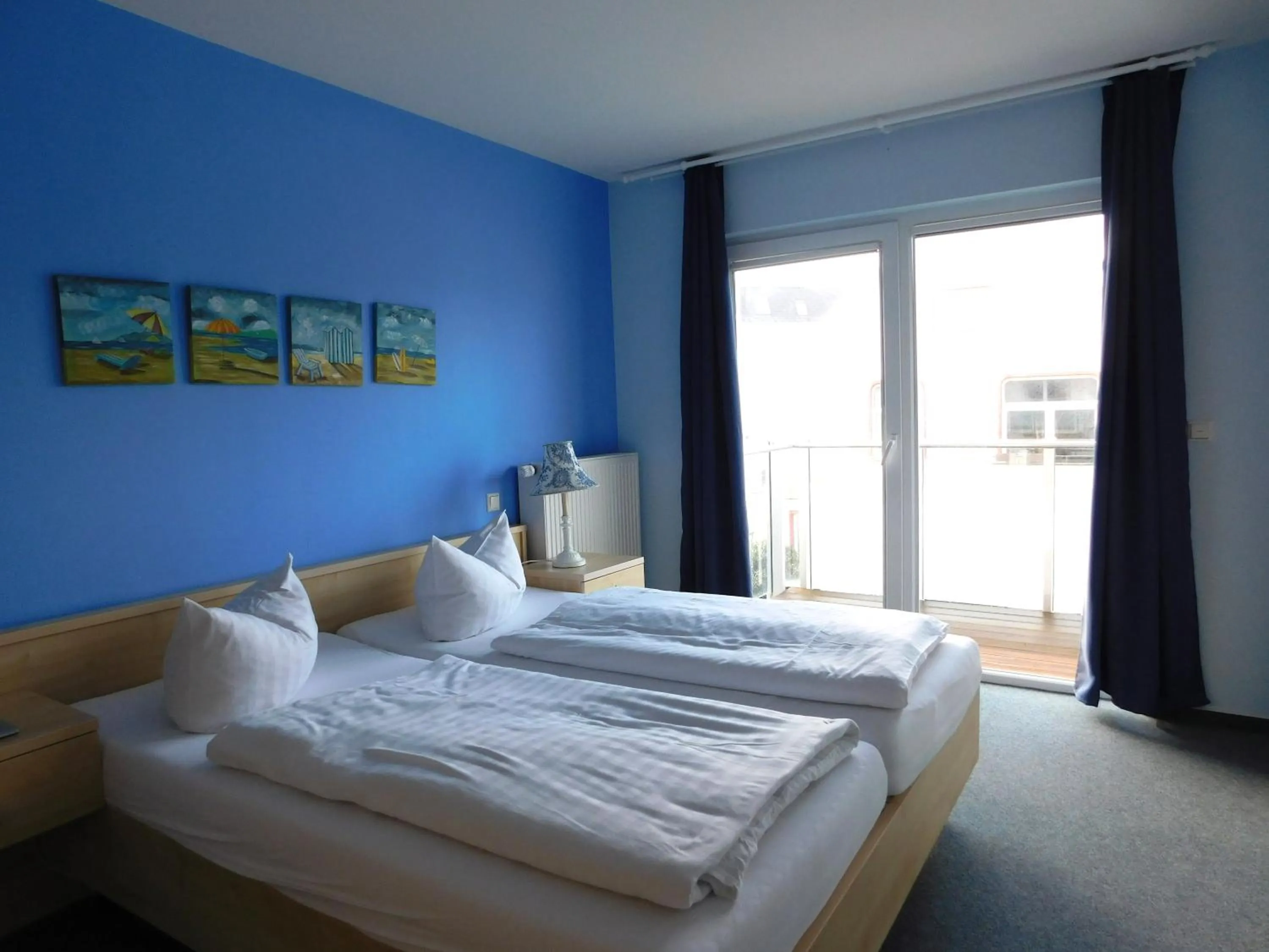 Bed in Suite Hotel Villa Erika