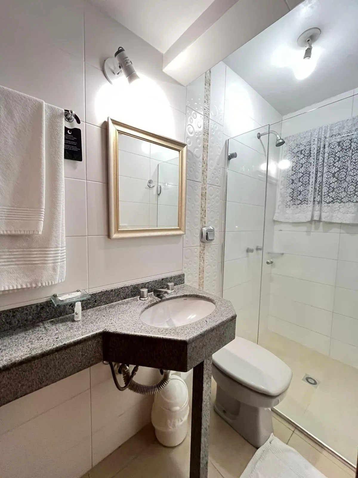 Shower in Regente Hotel