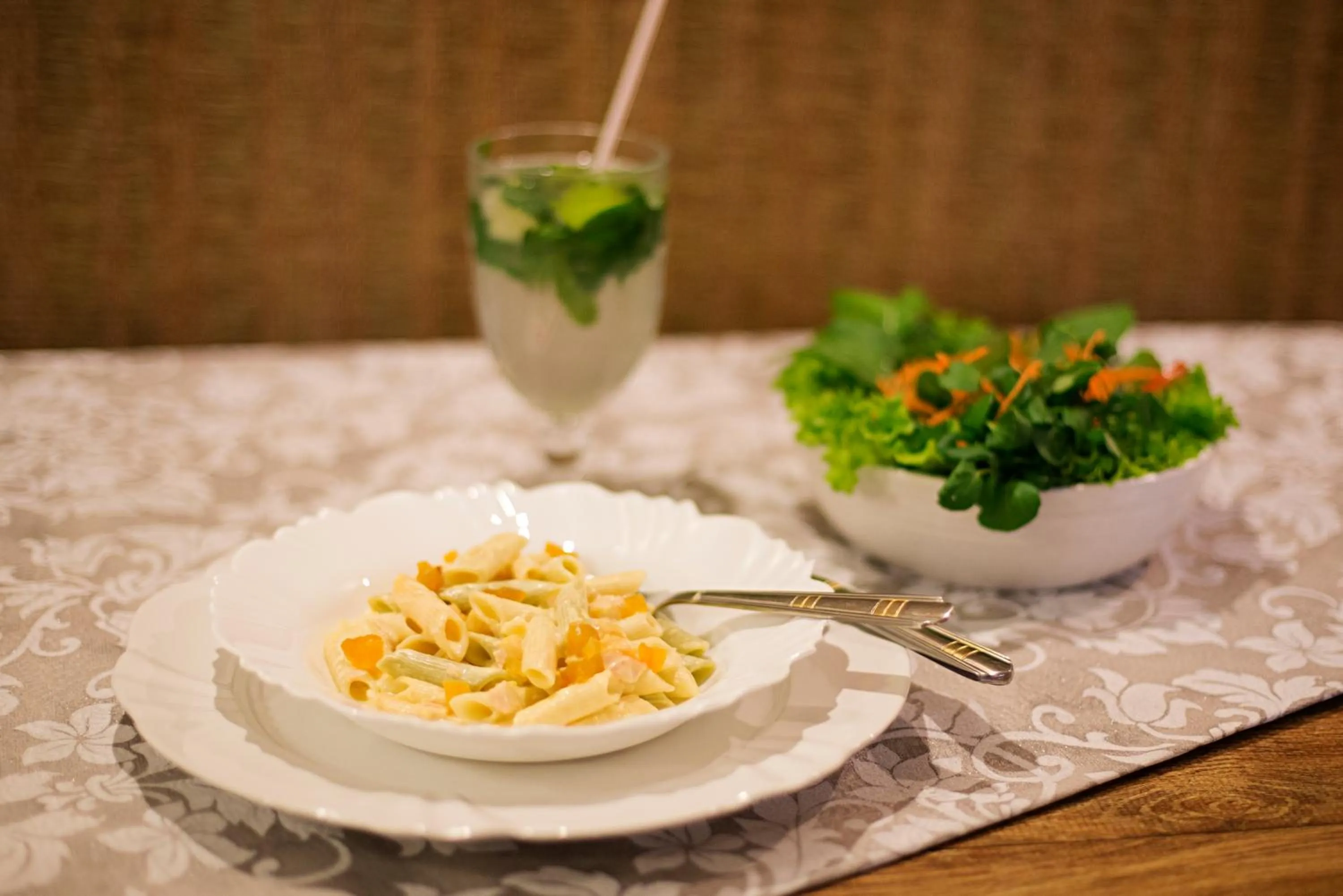 Food close-up in Regente Hotel