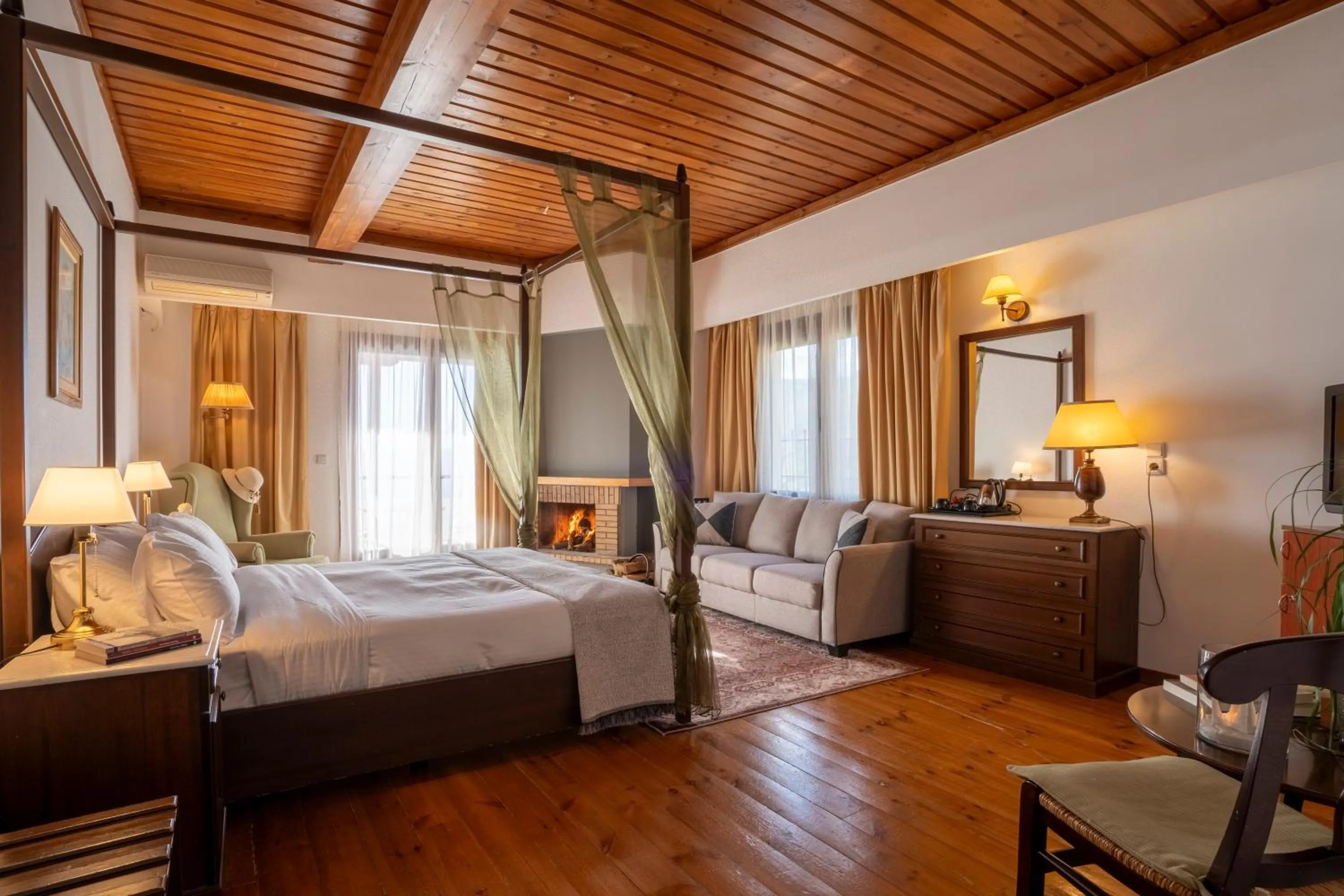 Bed in Anemolia Mountain Resort