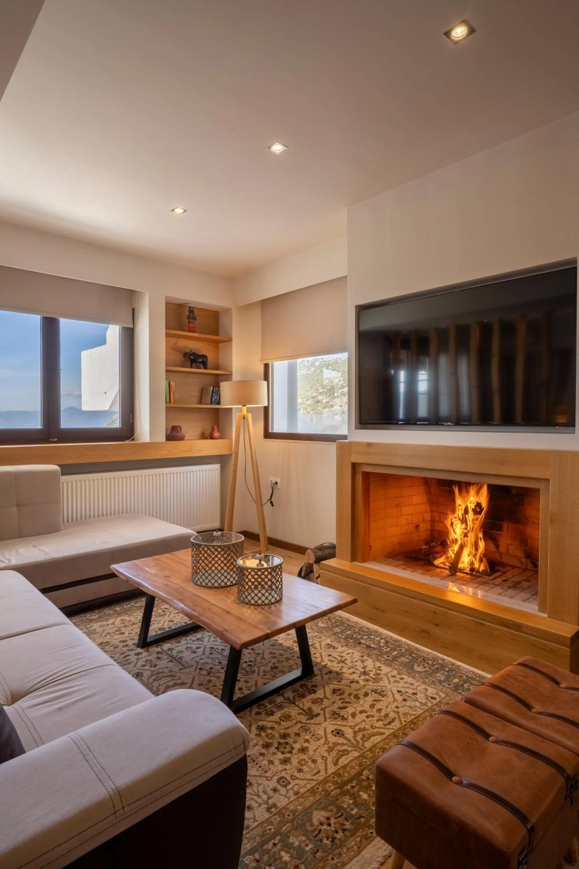 Seating area in Anemolia Mountain Resort