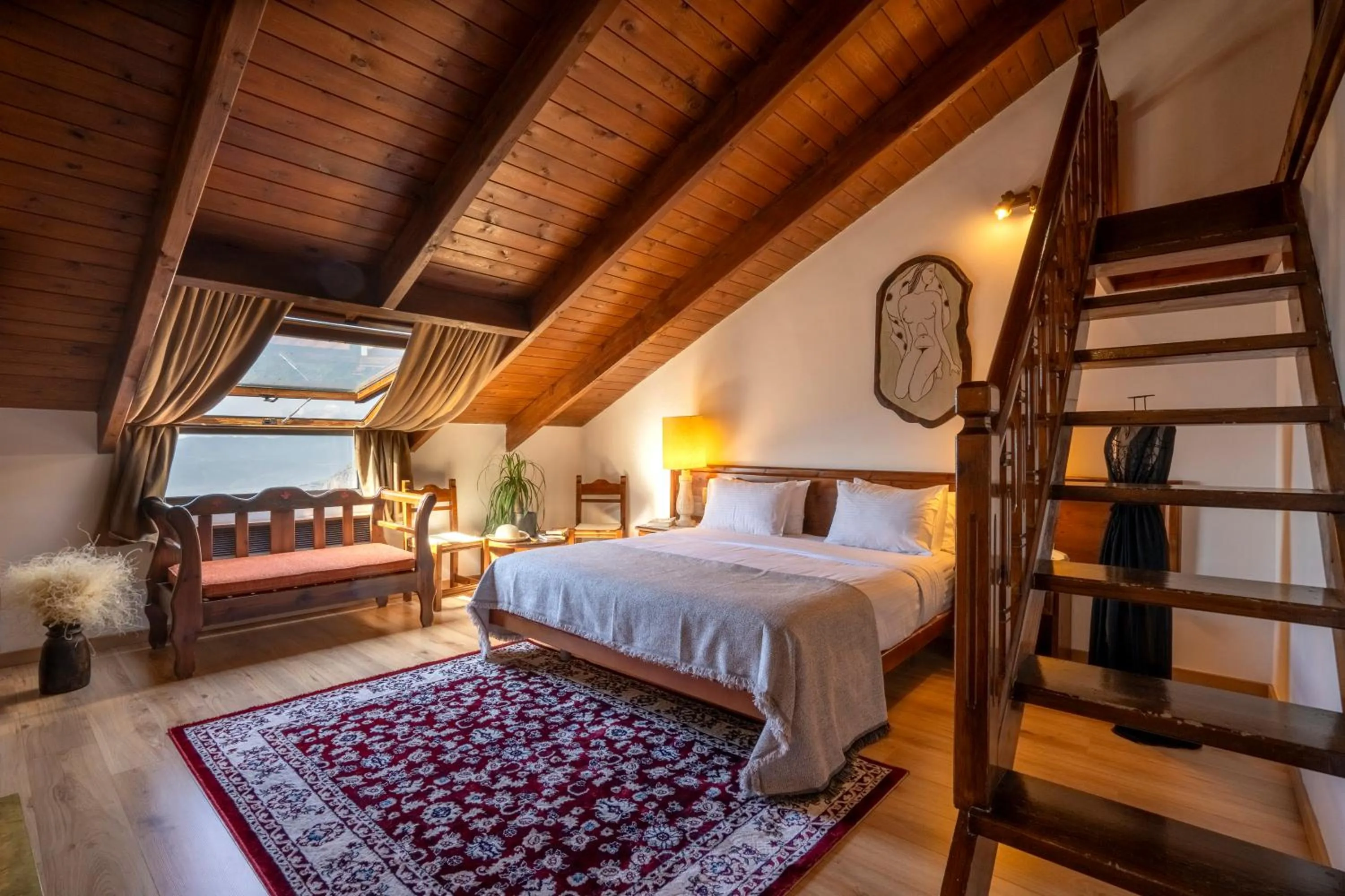 Bed in Anemolia Mountain Resort