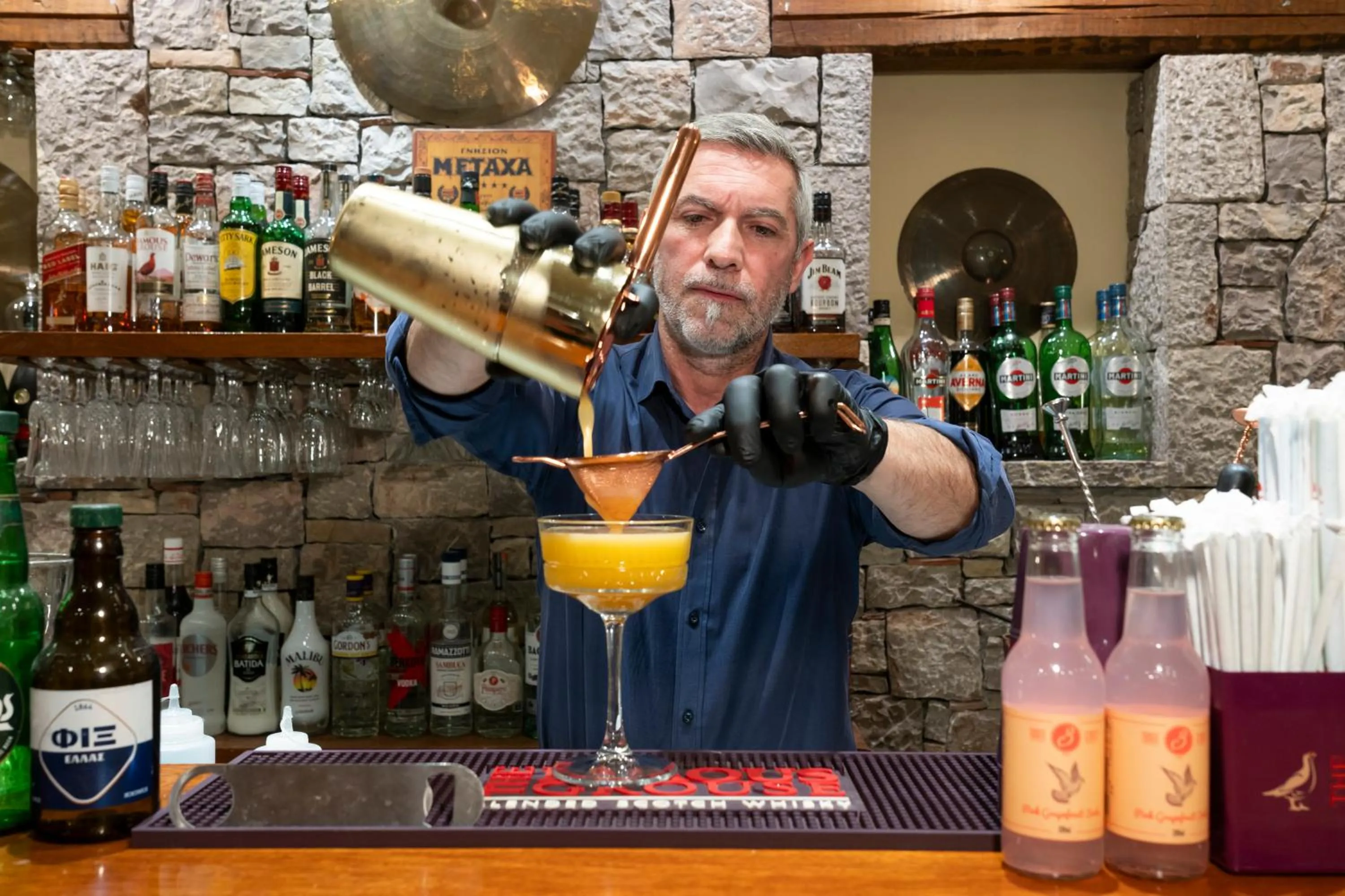 People in Anemolia Mountain Resort