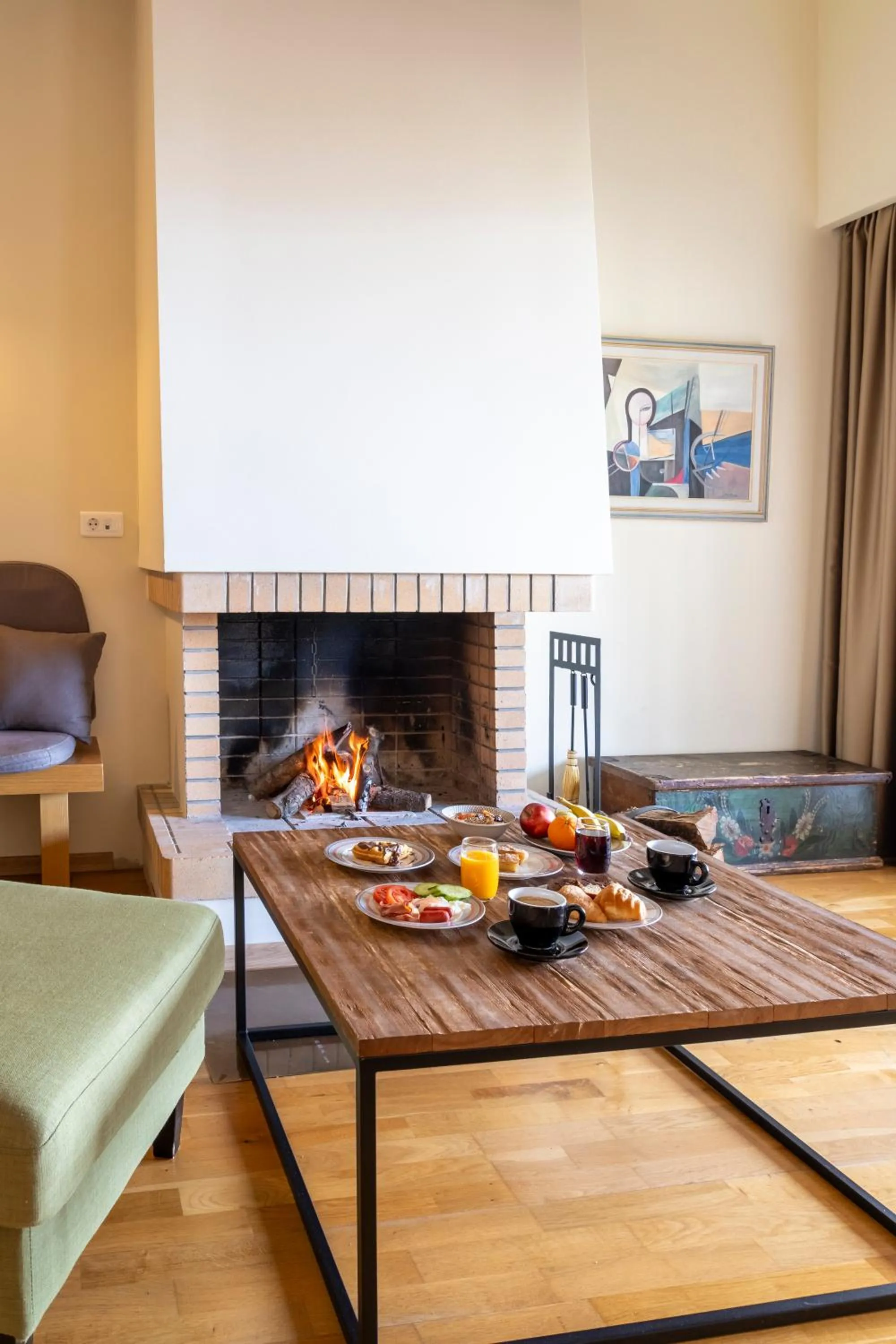 Food and drinks in Anemolia Mountain Resort