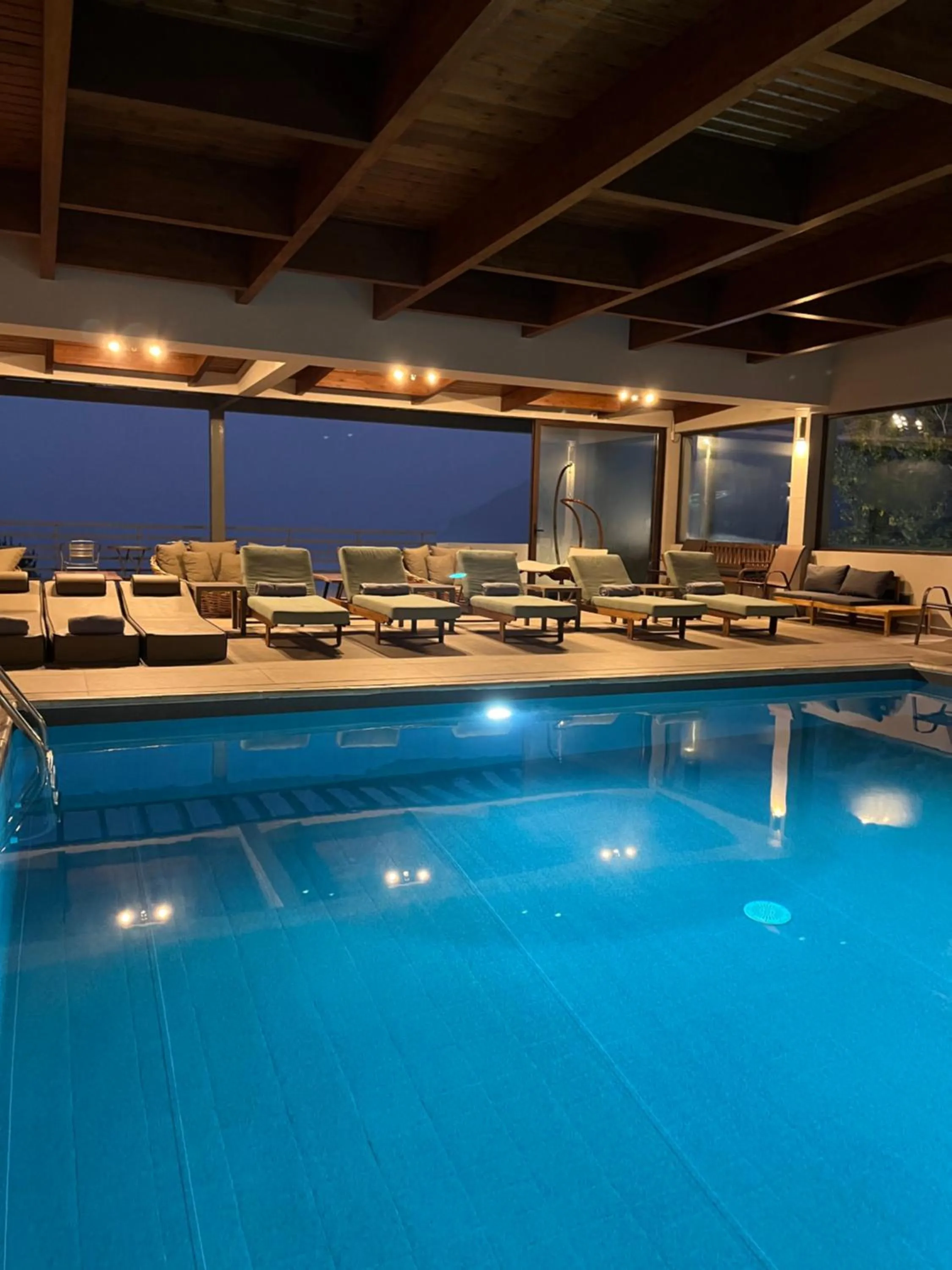 Swimming pool in Anemolia Mountain Resort