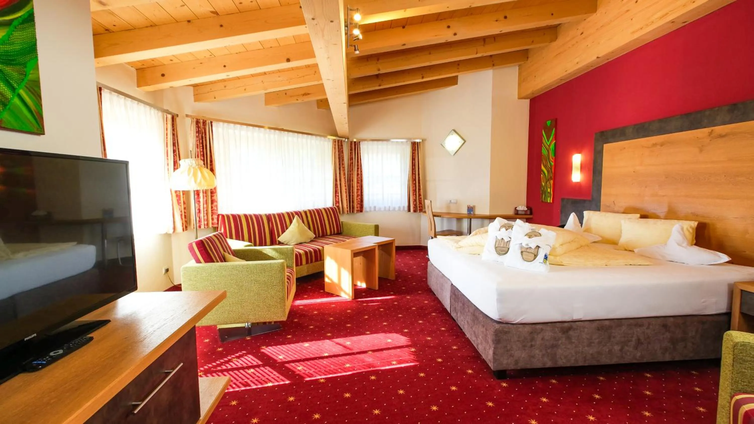 Bed in Wellness- und Familienhotel Egger