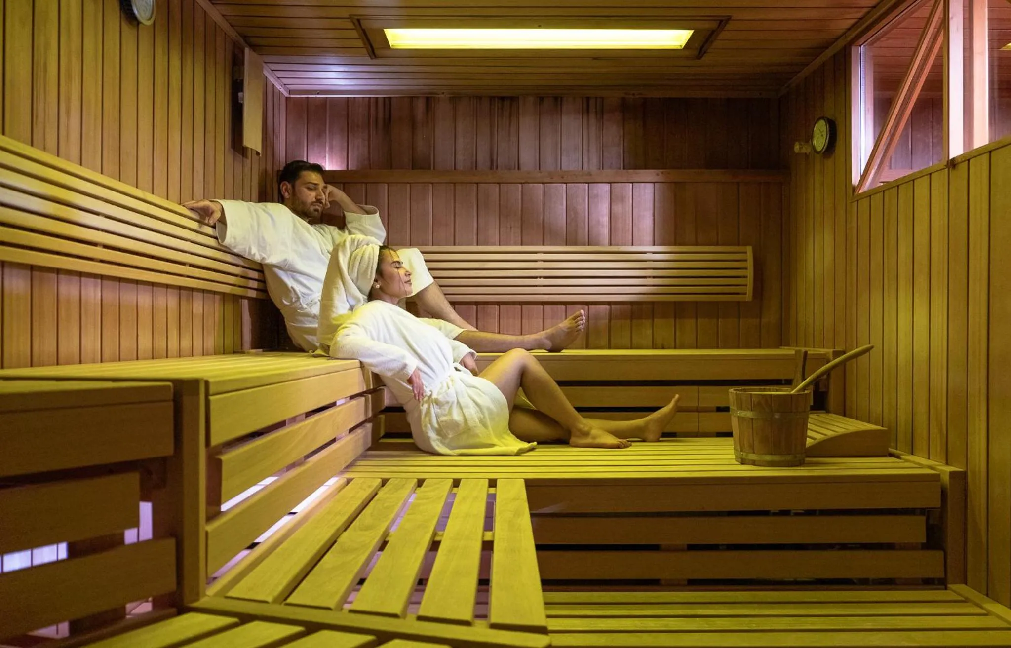 Sauna in Wellness- und Familienhotel Egger
