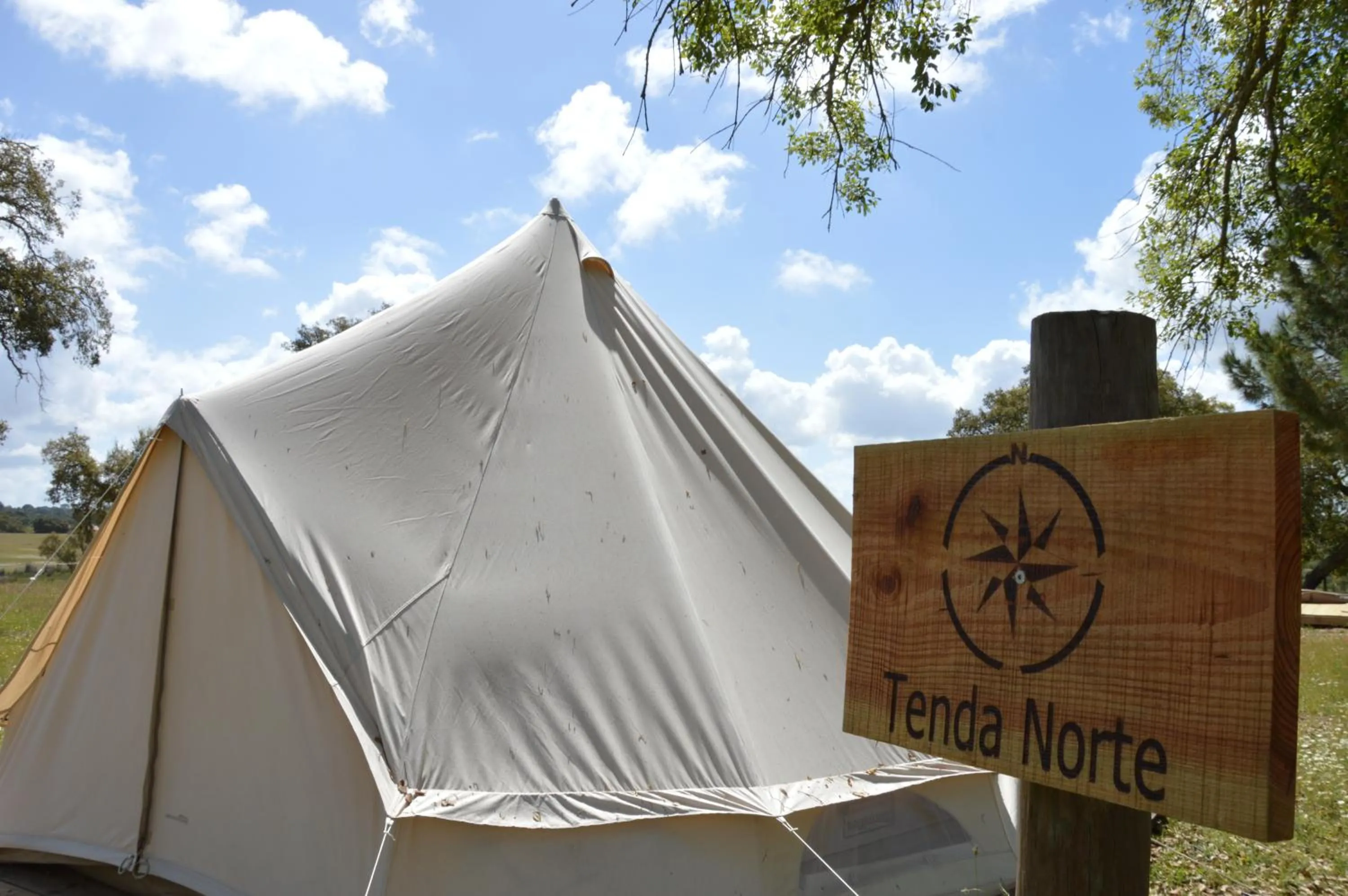 Tent in Direction South