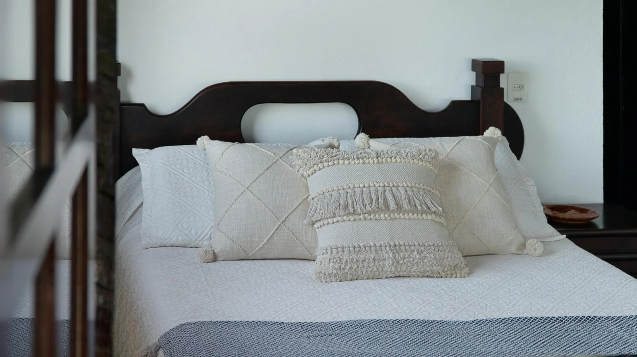 Bed in Pousada Kaya