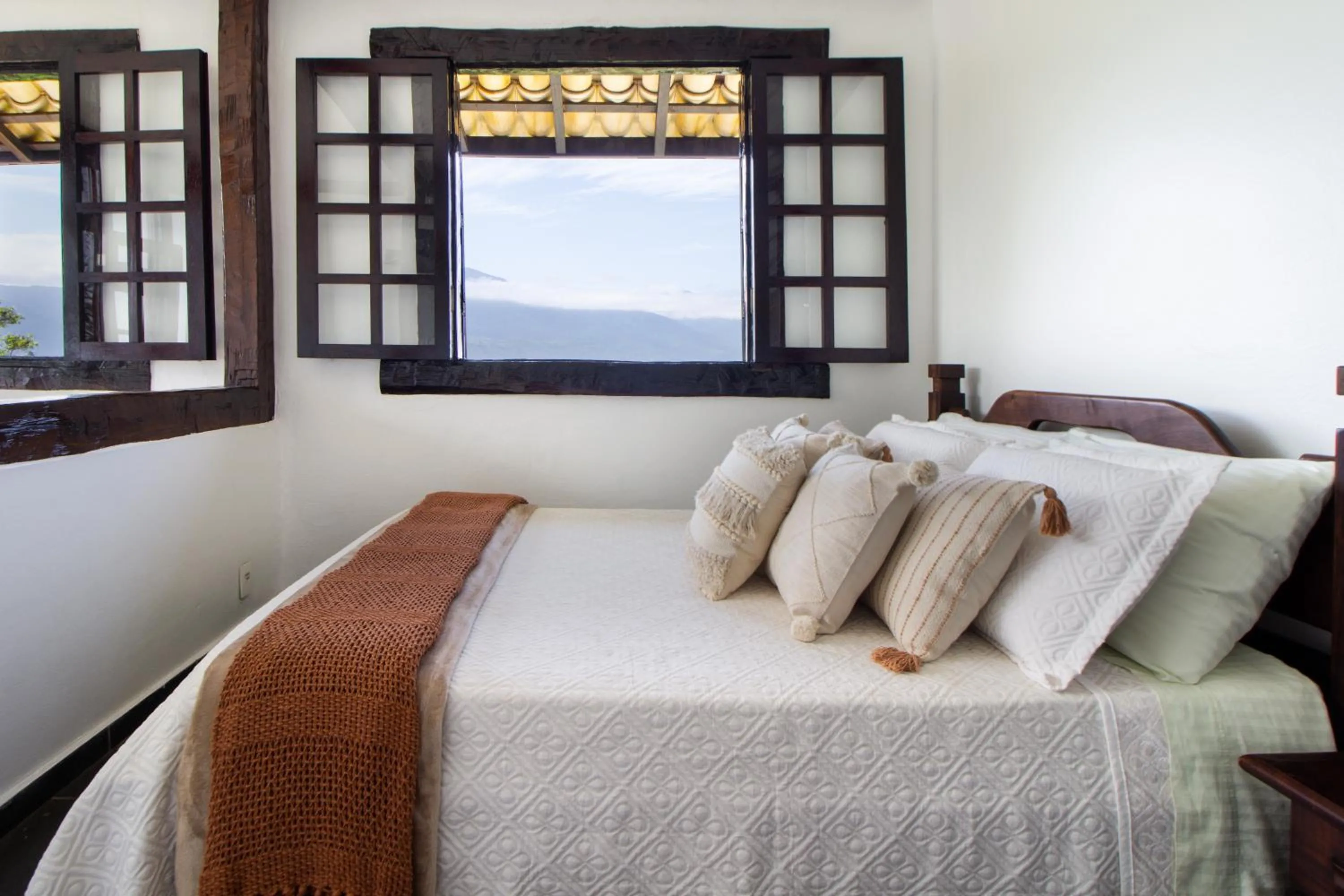 Bed in Pousada Kaya