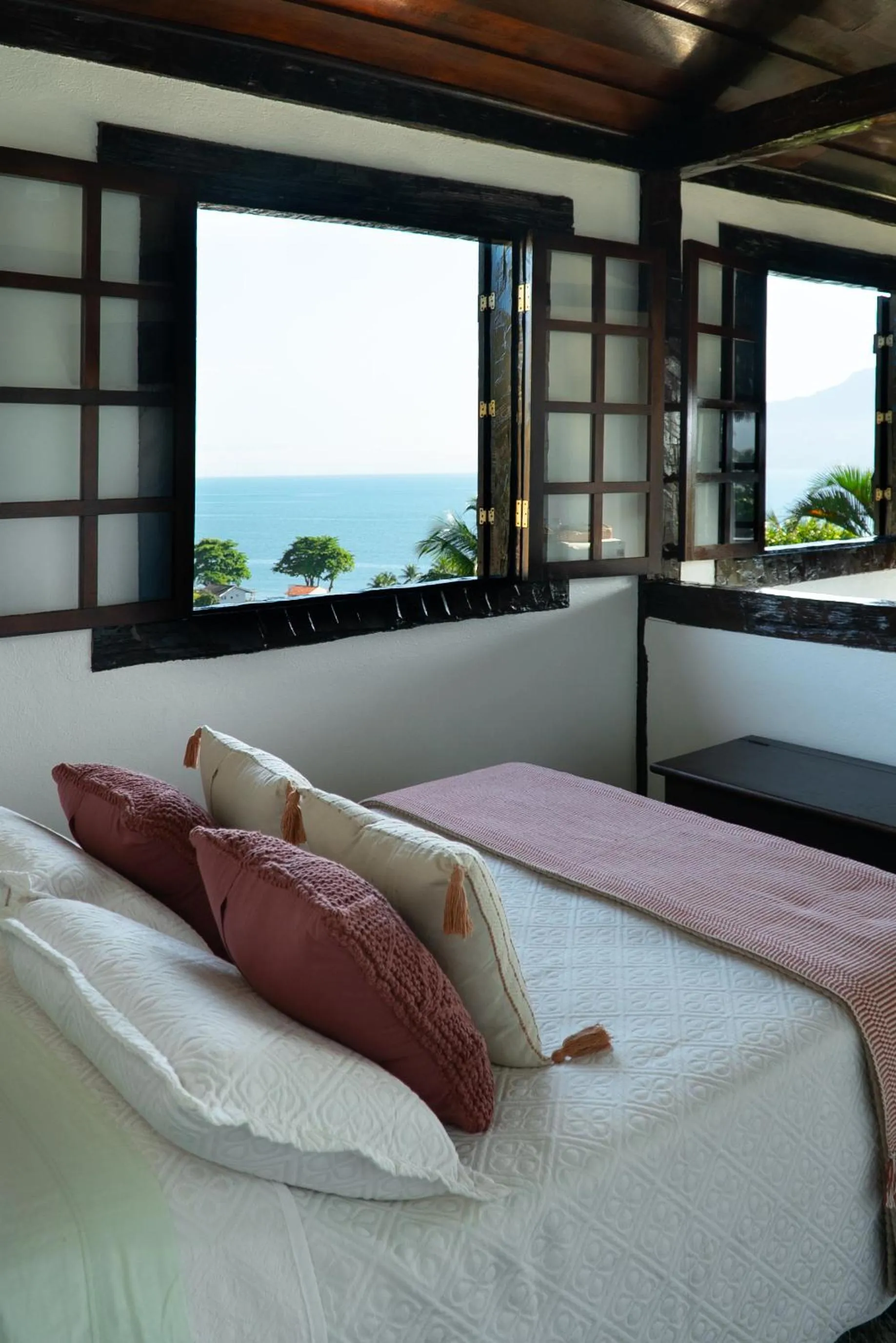 Bed in Pousada Kaya