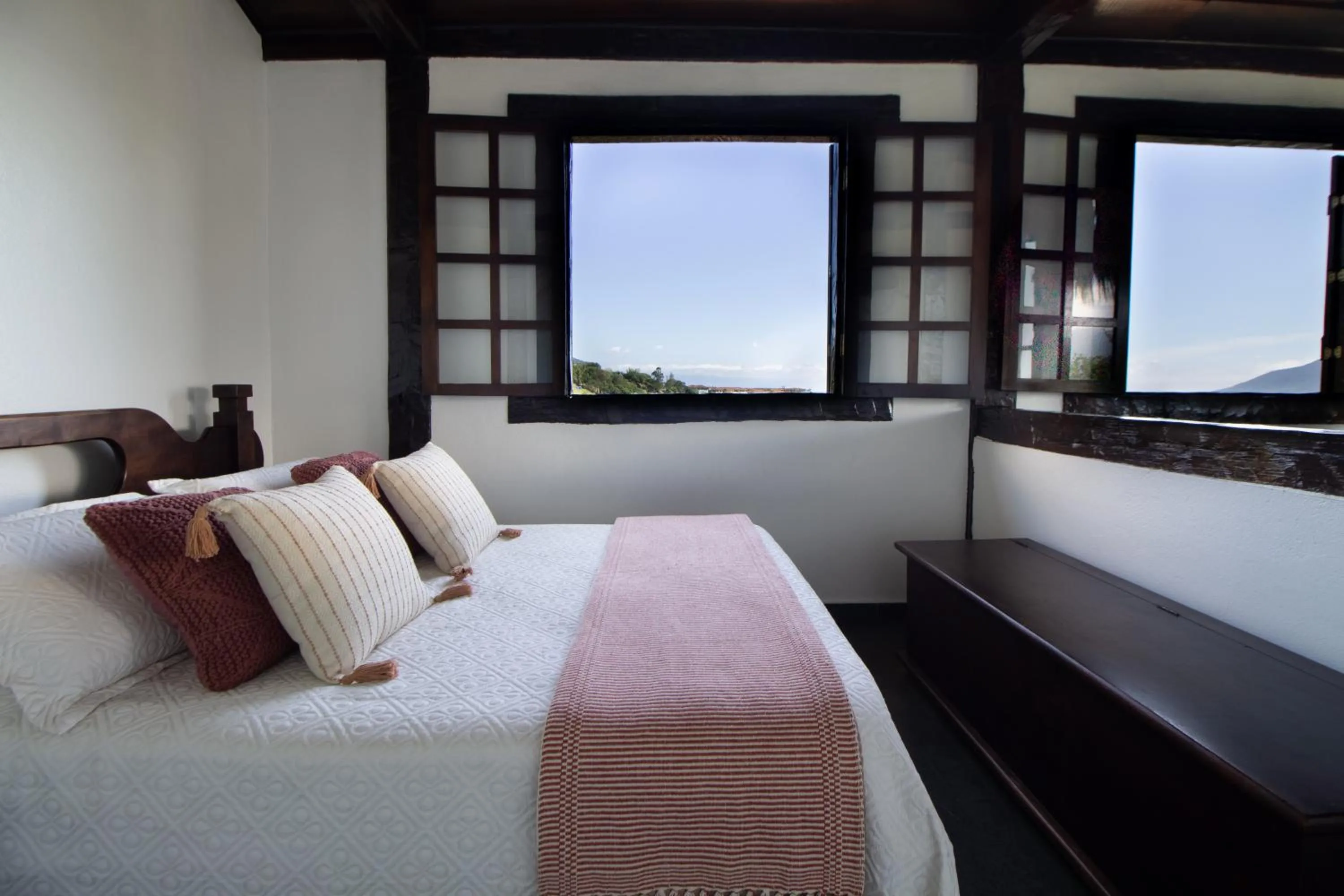 Bed in Pousada Kaya