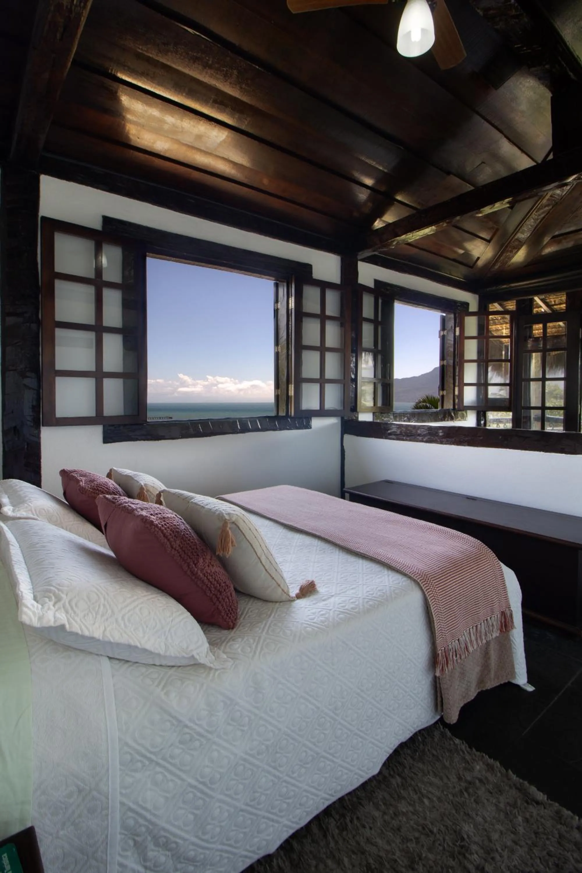 Bed in Pousada Kaya