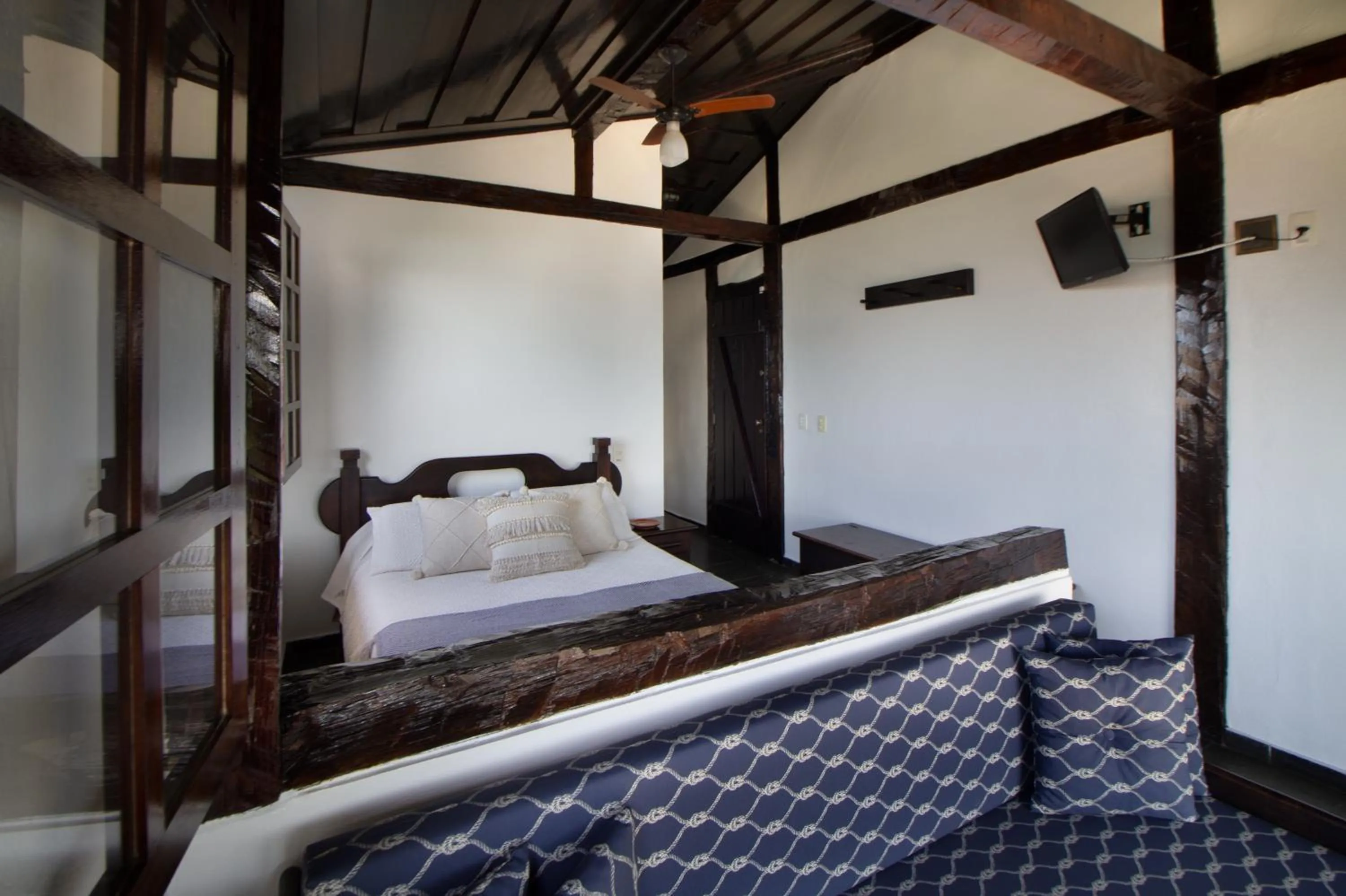 Bed in Pousada Kaya