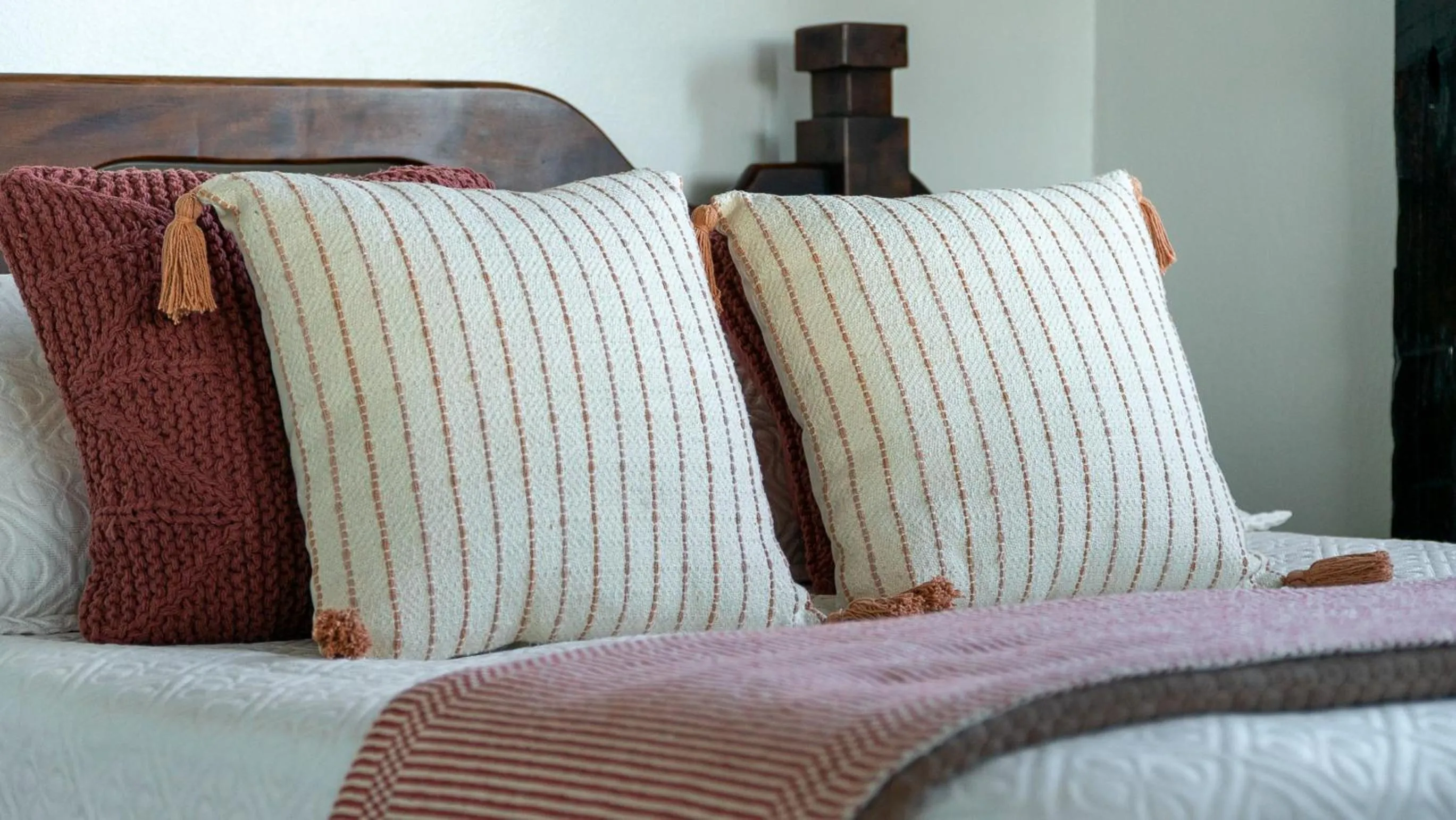 Bed in Pousada Kaya