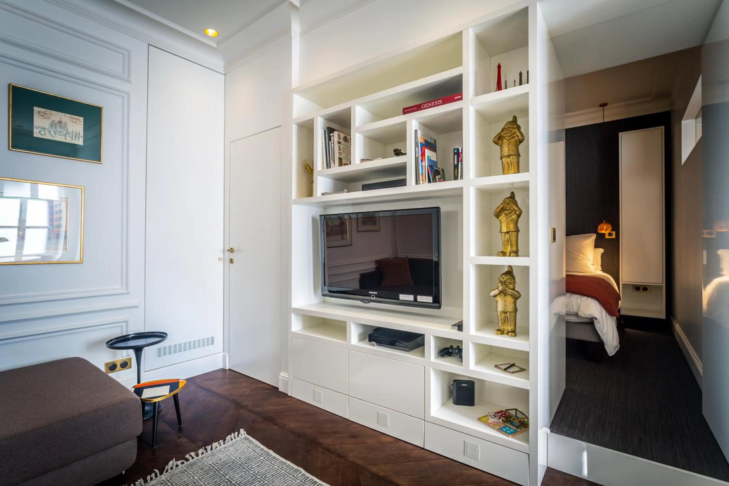 Bed in L'Appartement des Roches