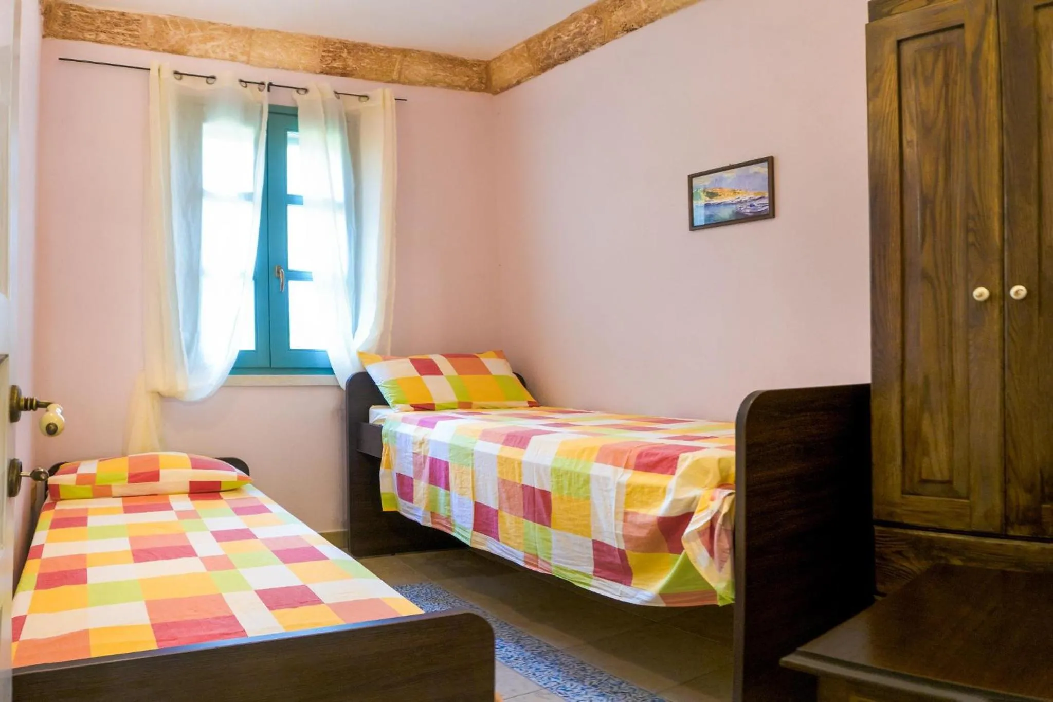 Bed in Villa Astrea