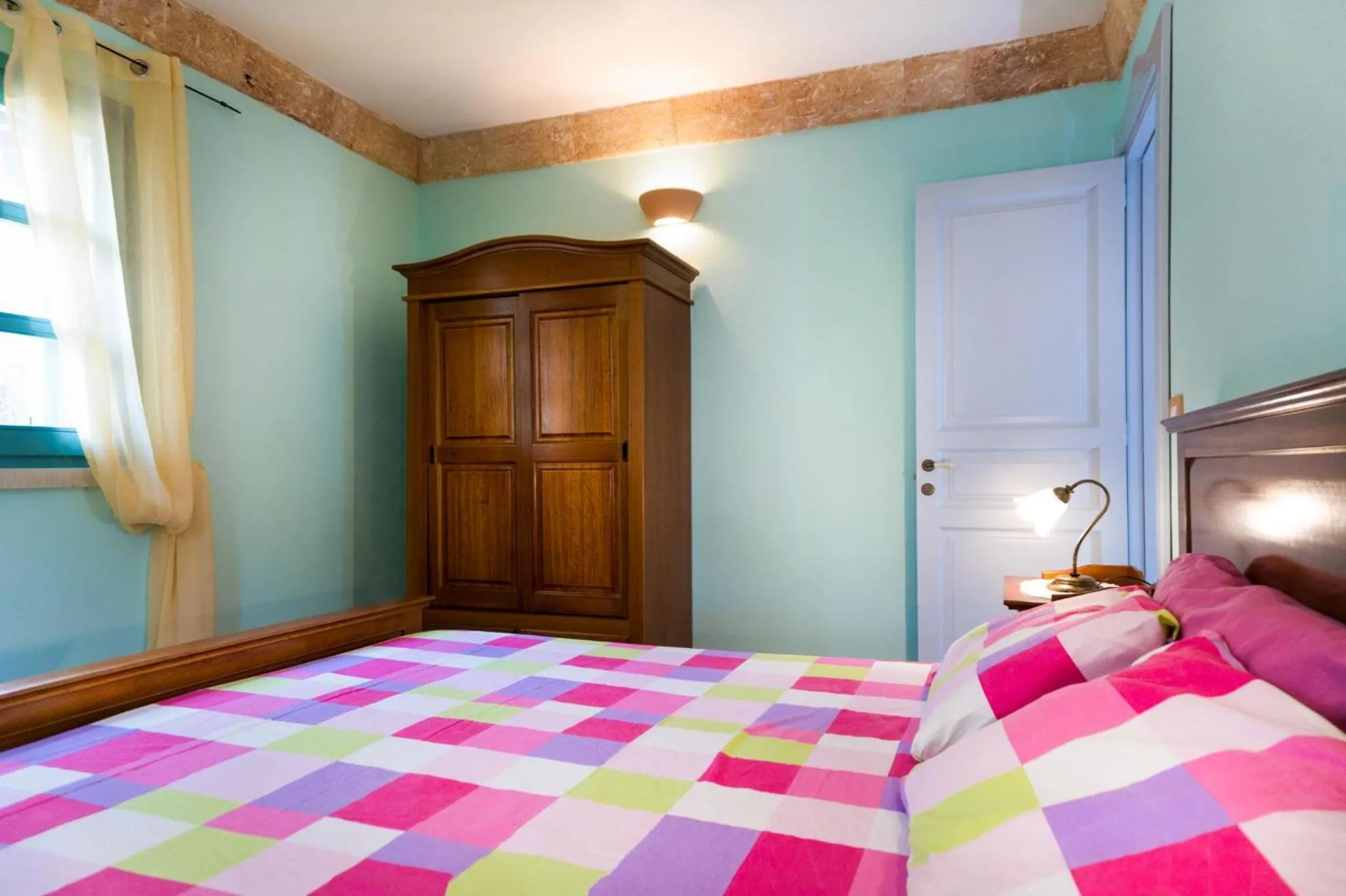 Bed in Villa Astrea