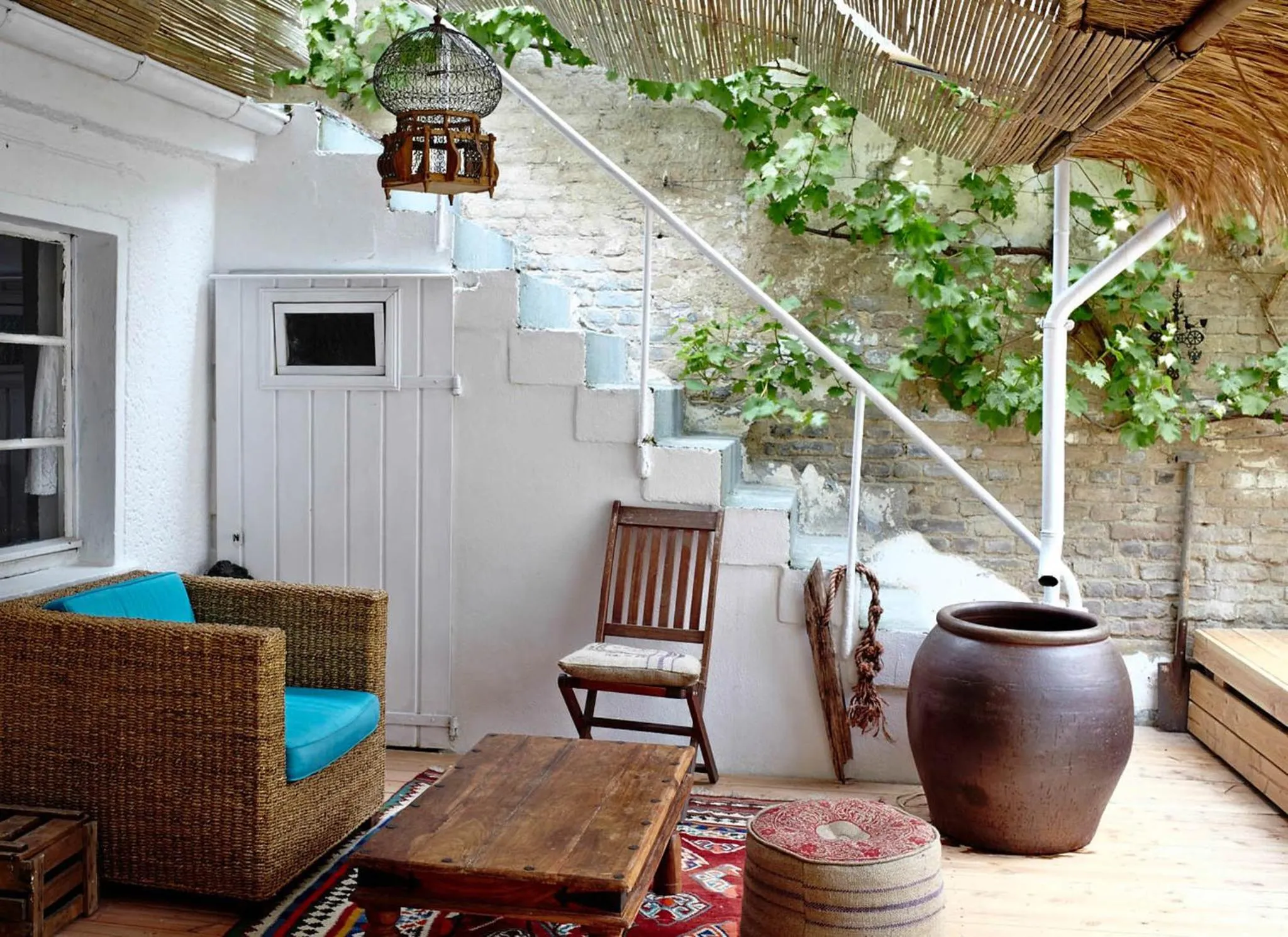 Patio in Schuhmacherei Guesthouse