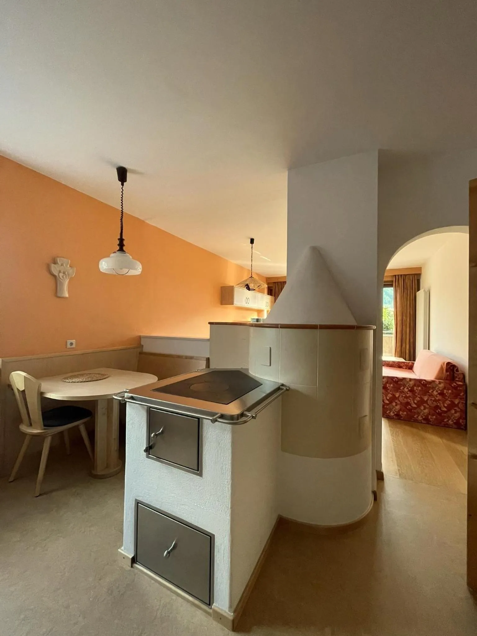 Seating area, Bed in Residence Sonnenburger - Biobauernhof - Azienda agricola biologica