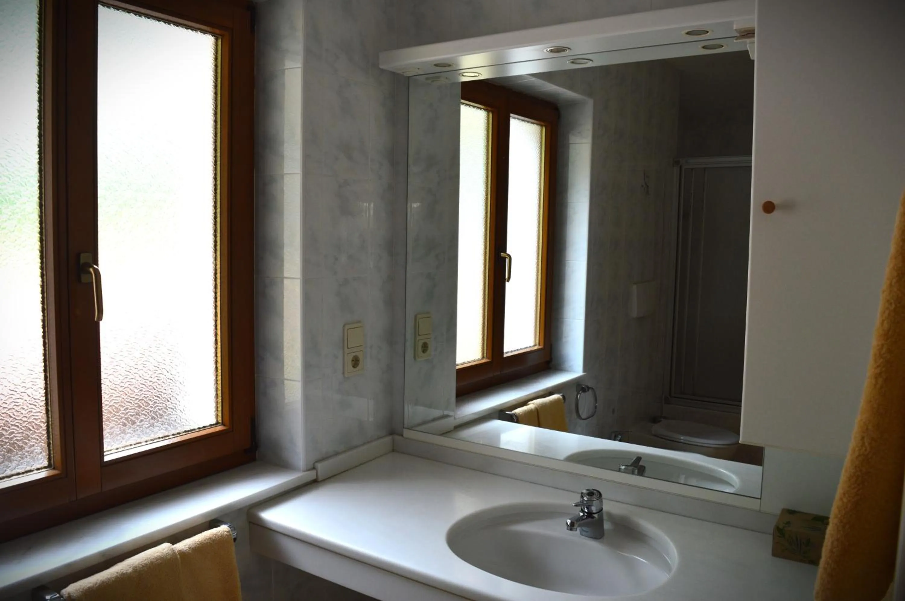 Bathroom in Residence Sonnenburger - Biobauernhof - Azienda agricola biologica