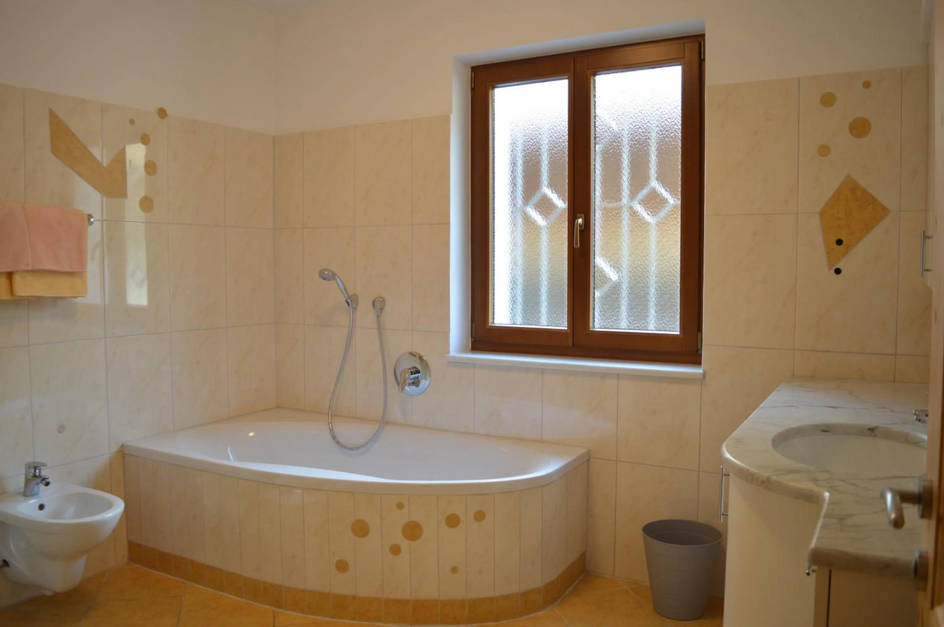 Bathroom in Residence Sonnenburger - Biobauernhof - Azienda agricola biologica