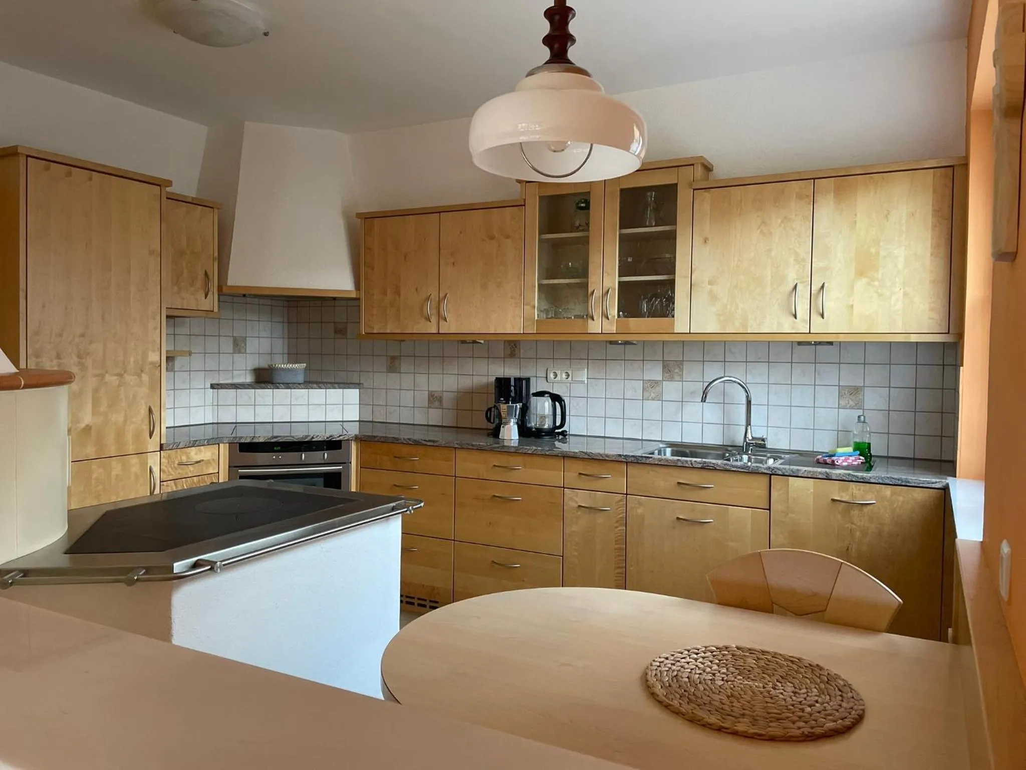 Kitchen or kitchenette in Residence Sonnenburger - Biobauernhof - Azienda agricola biologica