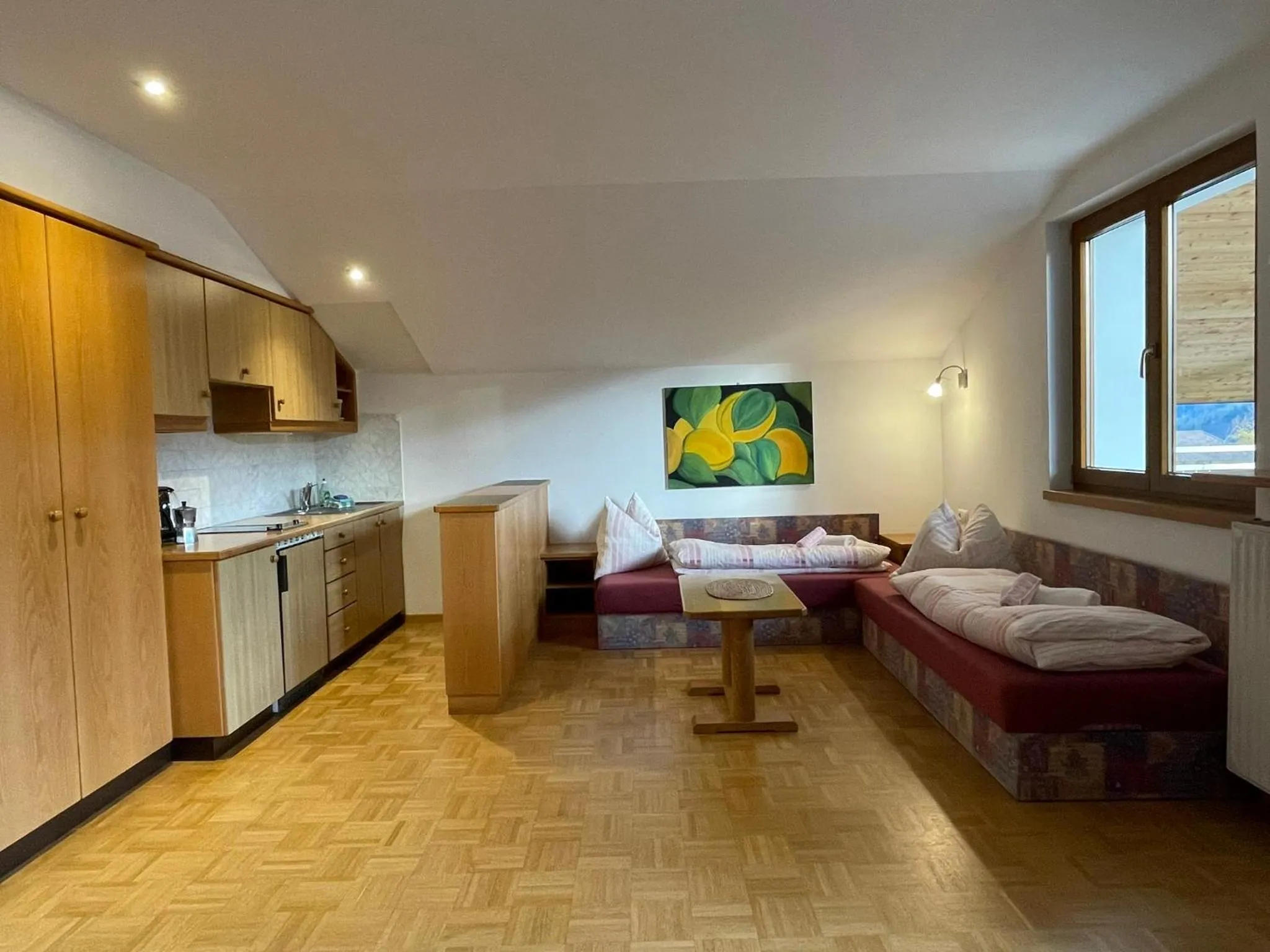 Kitchen or kitchenette in Residence Sonnenburger - Biobauernhof - Azienda agricola biologica